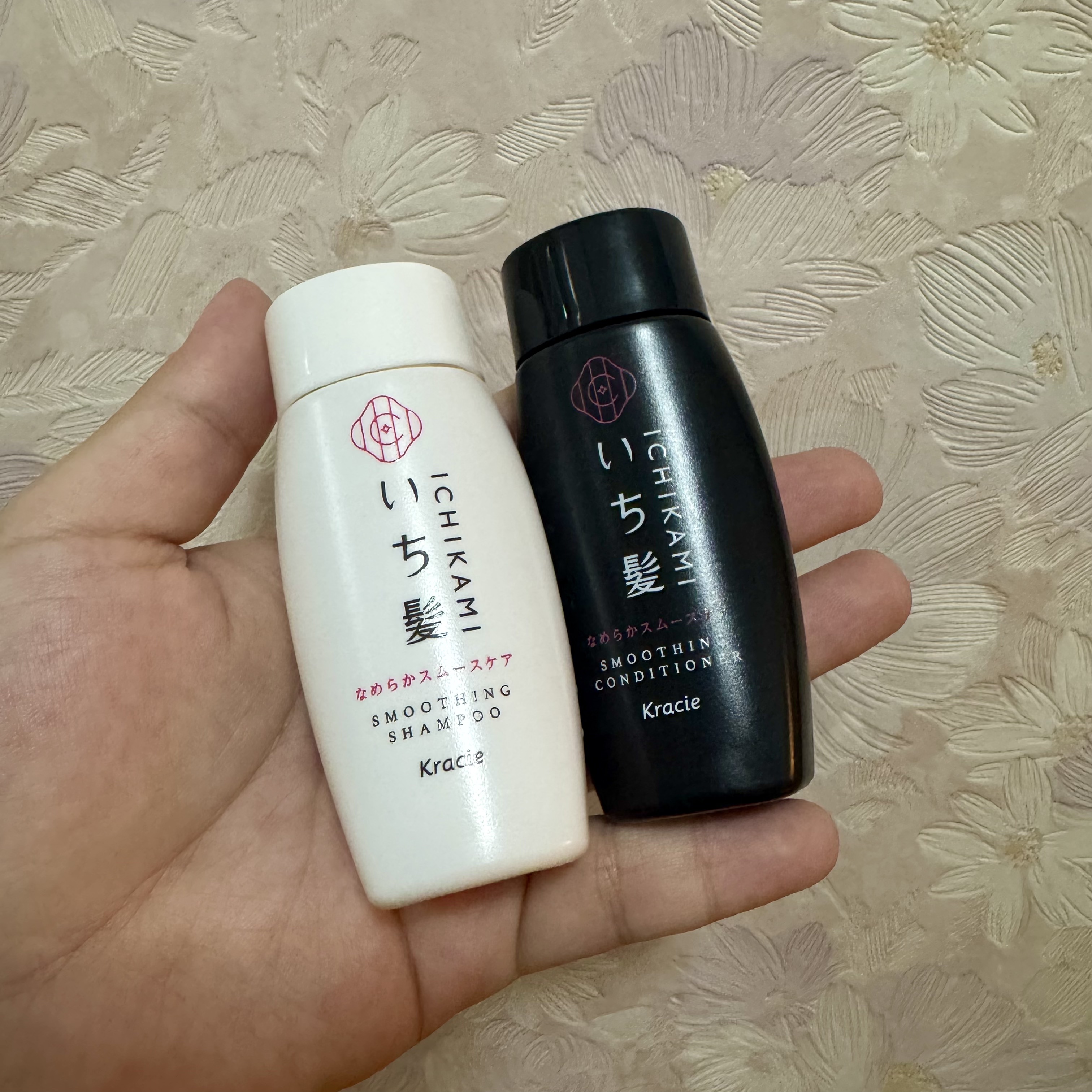 シャンプー ichi いち髪 なめらかスムースケア シャンプー&コンディショナー ミニ
