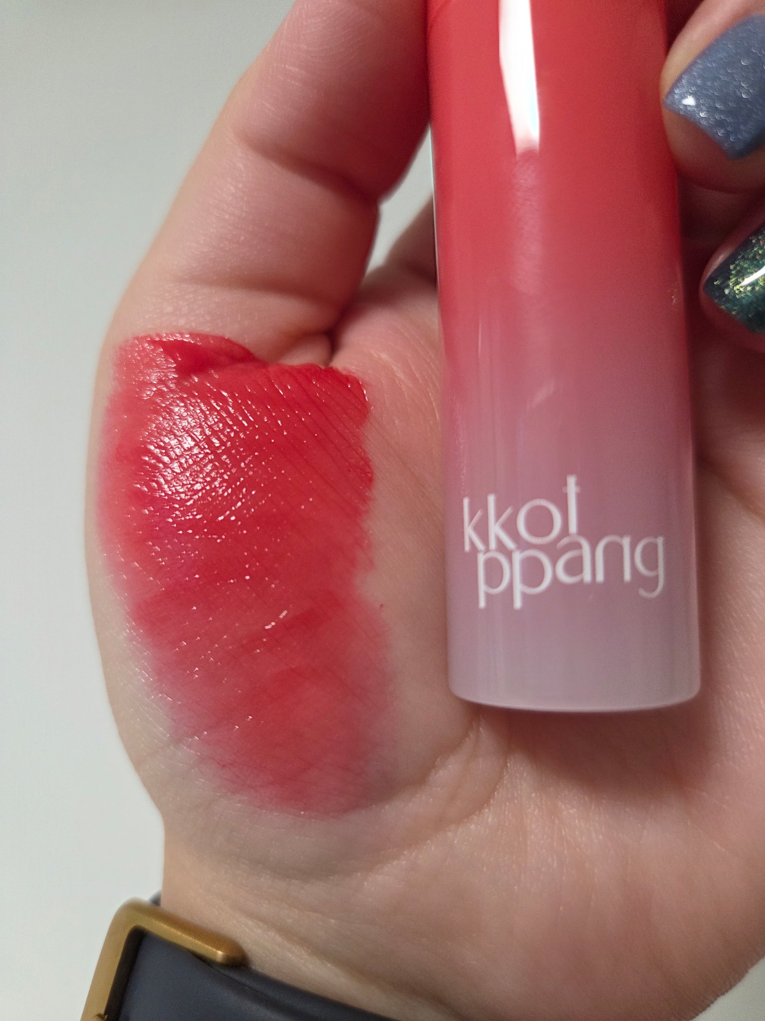 アイスドロップウォーターティント/kkotppang/リップティントを使ったクチコミ（2枚目）