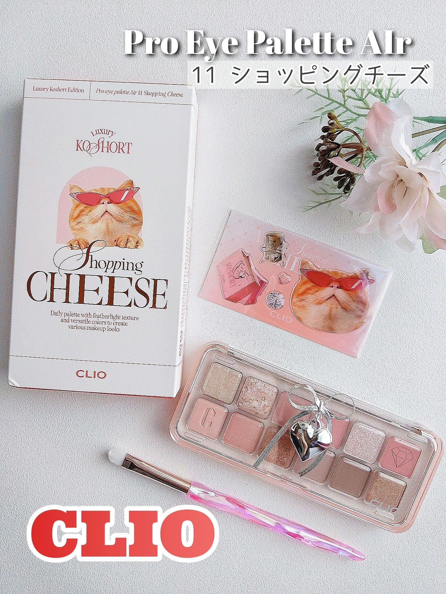 プロ アイ パレット エアー/CLIO/アイシャドウパレットを使ったクチコミ（1枚目）