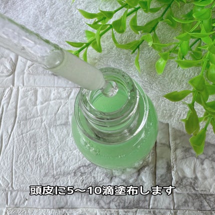 薬用 メディカル アンチヘアロスセラム/L'OCCITANE/頭皮ローションを使ったクチコミ(4枚目)