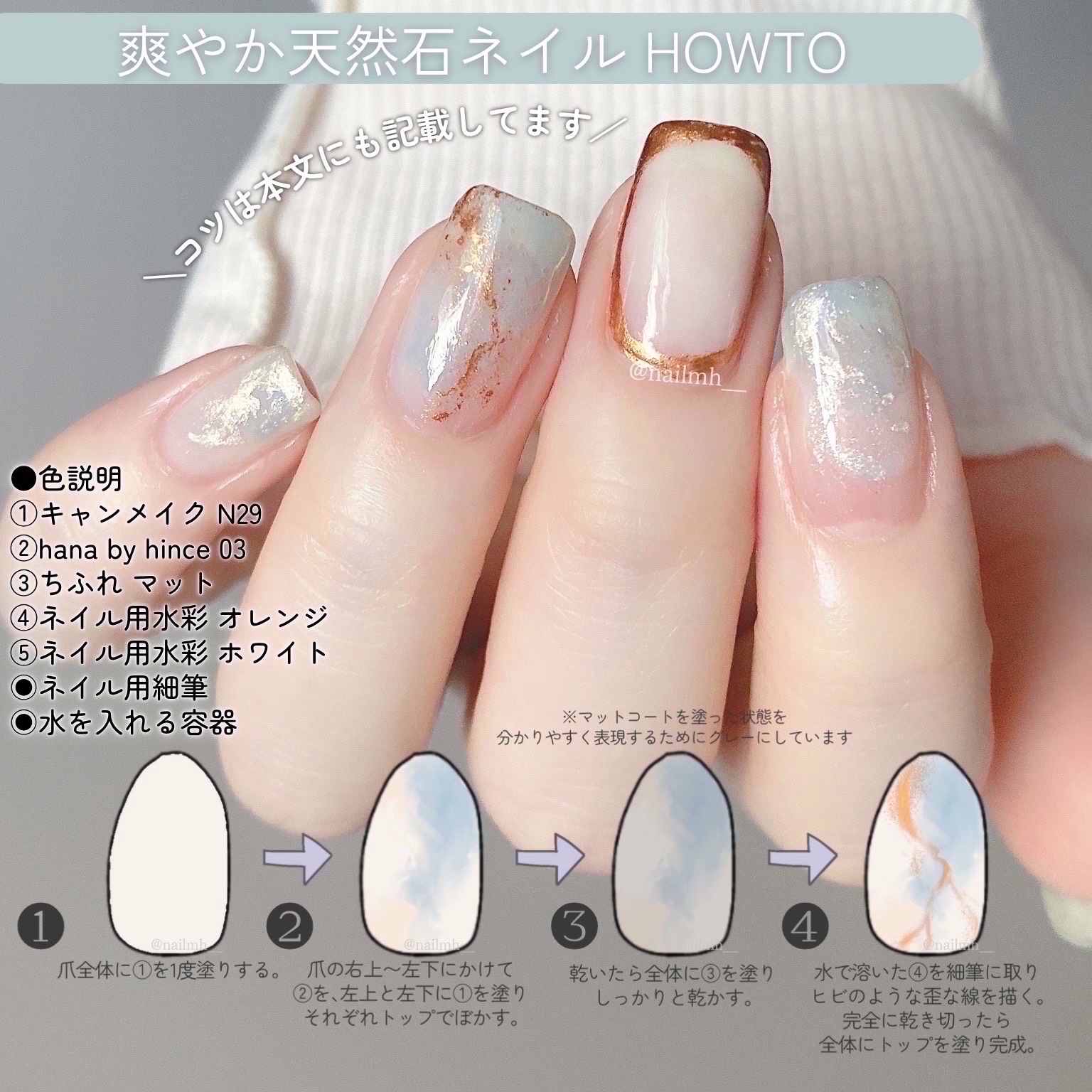 カラフルネイルズ/キャンメイク/マニキュアを使ったクチコミ（3枚目）