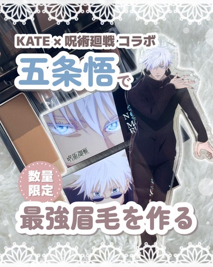 ケイト デザイニングアイブロウ3D/KATE/パウダーアイブロウを使ったクチコミ(1枚目)