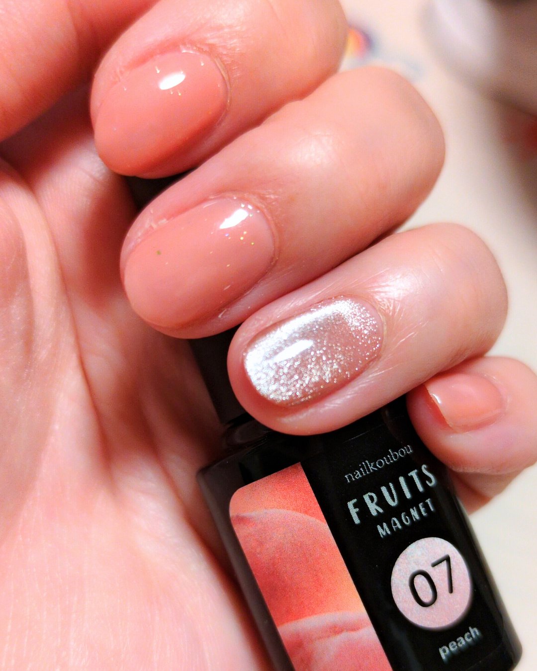 ジェルネイル（ライト対応）/セリア/ジェルネイルを使ったクチコミ（2枚目）