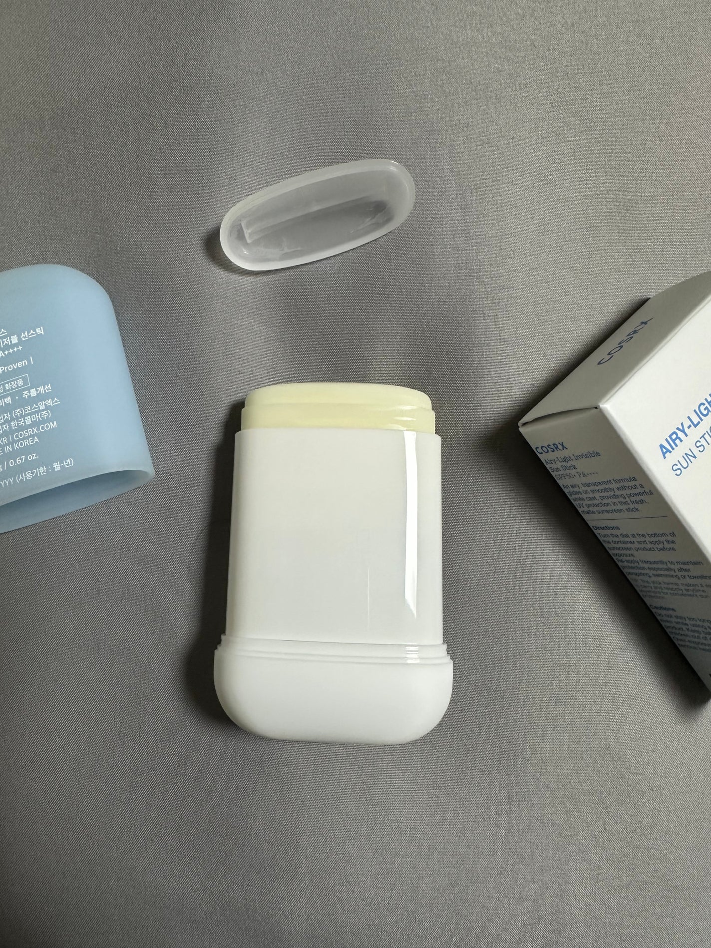 エアリーライト 透明UVスティック/COSRX/日焼け止めスティックを使ったクチコミ(2枚目)