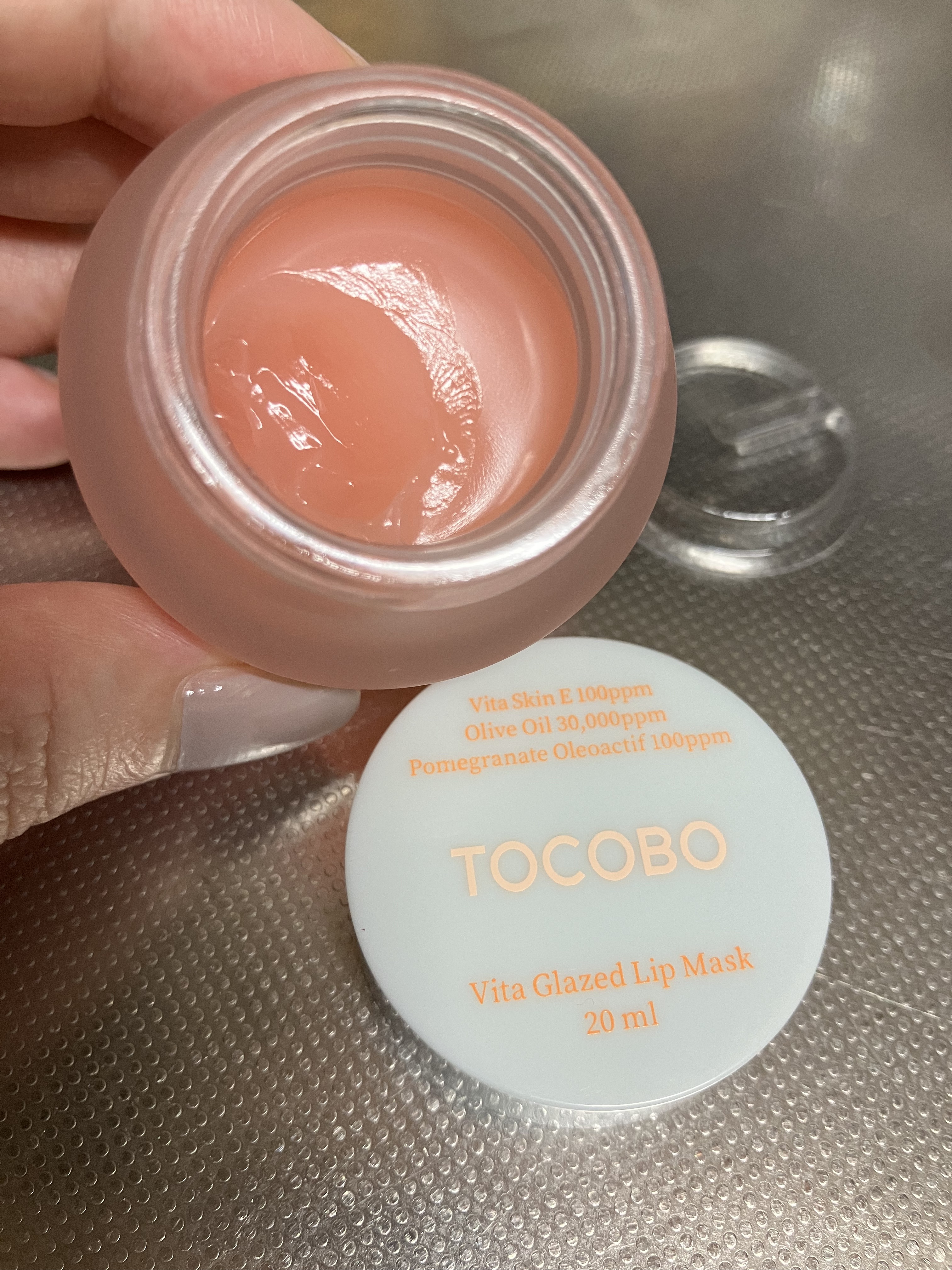 ビタグレーズドリップマスク/TOCOBO/リップマスクを使ったクチコミ（1枚目）