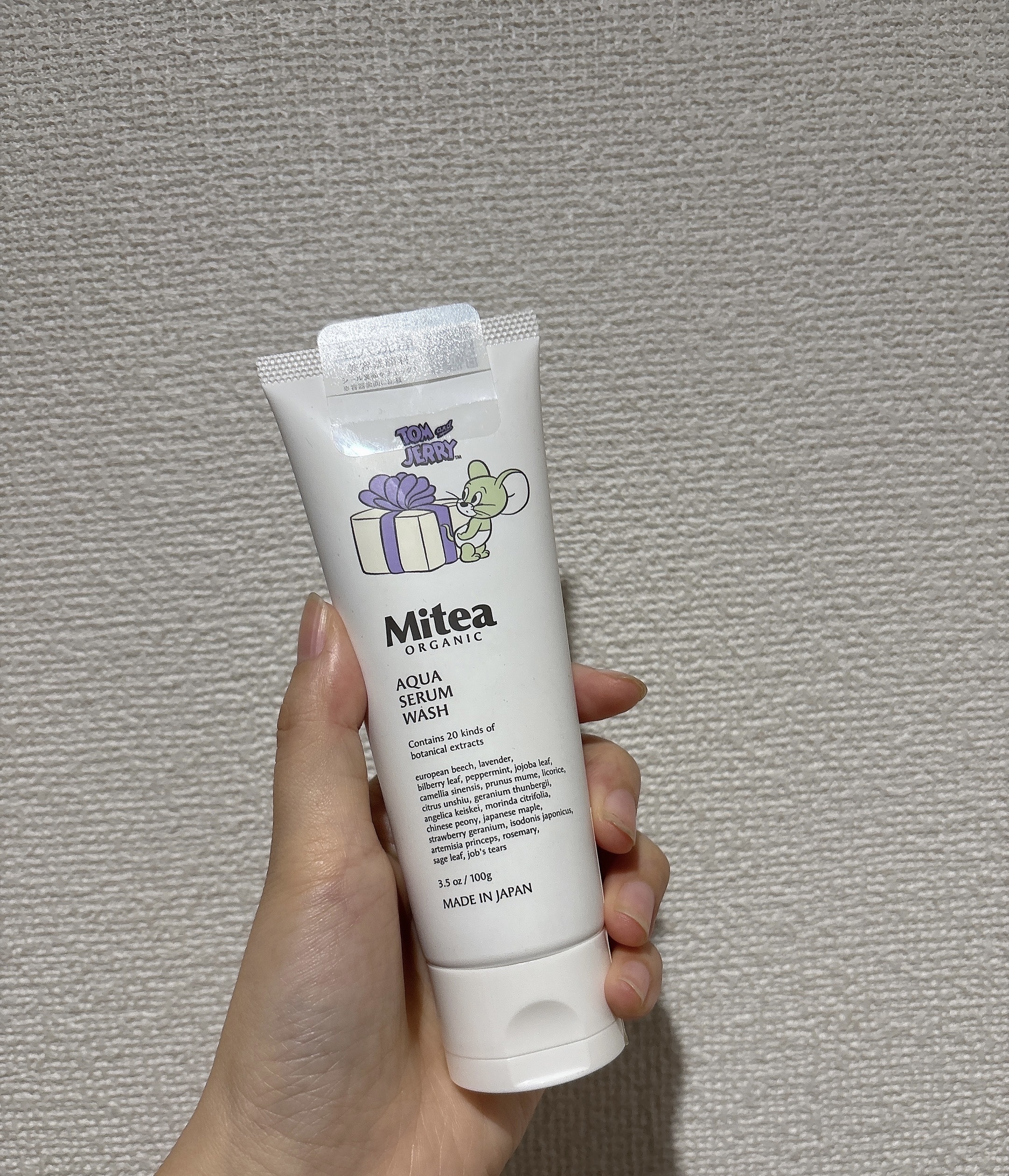 アクアセラムウォッシュ/ミティア オーガニック/洗顔フォームを使ったクチコミ（1枚目）
