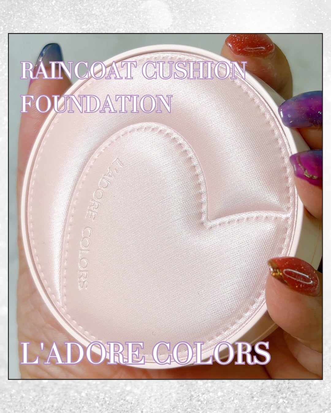 L'ADORE COLORS レインコート クッション ファンデーション/L'adore Colors/クッションファンデーションを使ったクチコミ(1枚目)