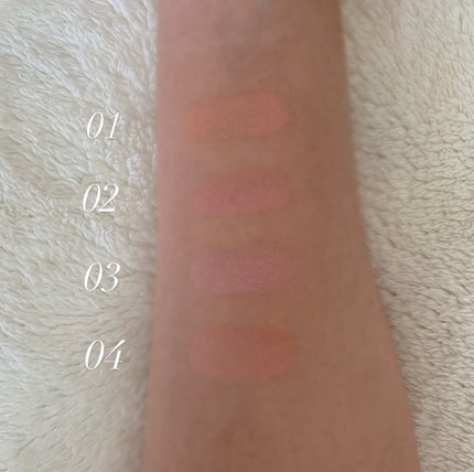 マルチカラーリングパウダーブラー 01.シェル/haming/パウダーチークの画像