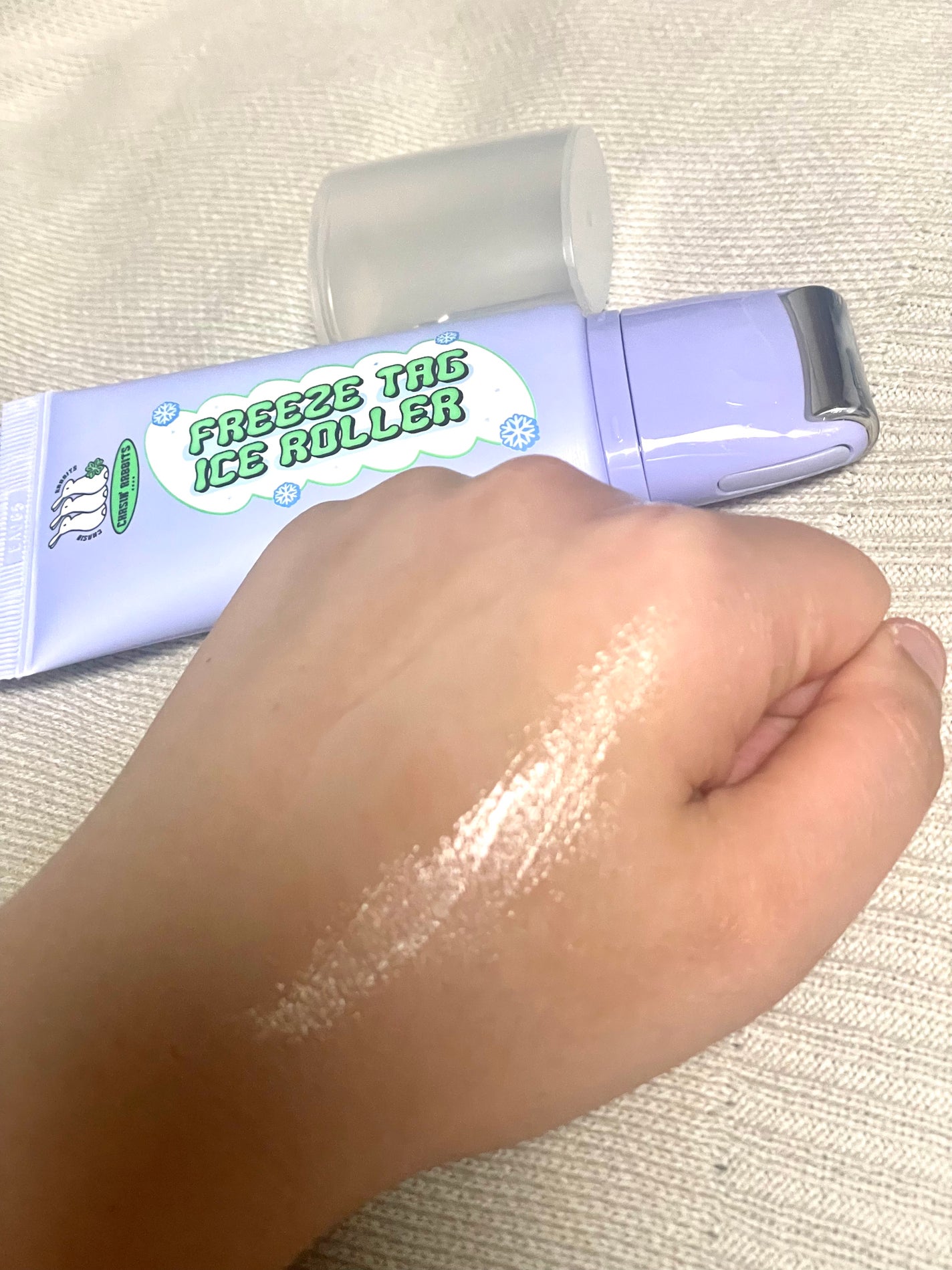 フリーズタグアイスローラー/CHASIN'RABBITS/美容液を使ったクチコミ(2枚目)