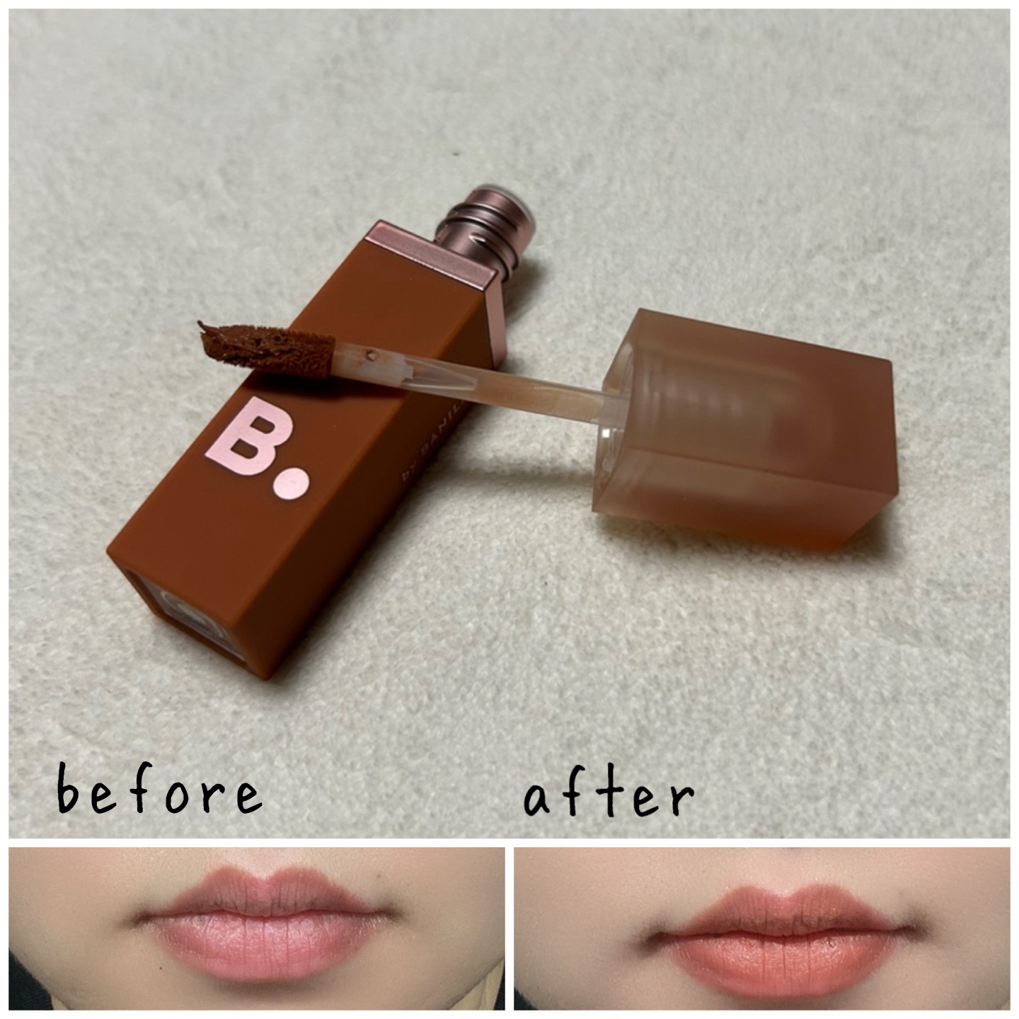 シアーベルベットベールティント /BANILA CO/リップティントを使ったクチコミ（3枚目）