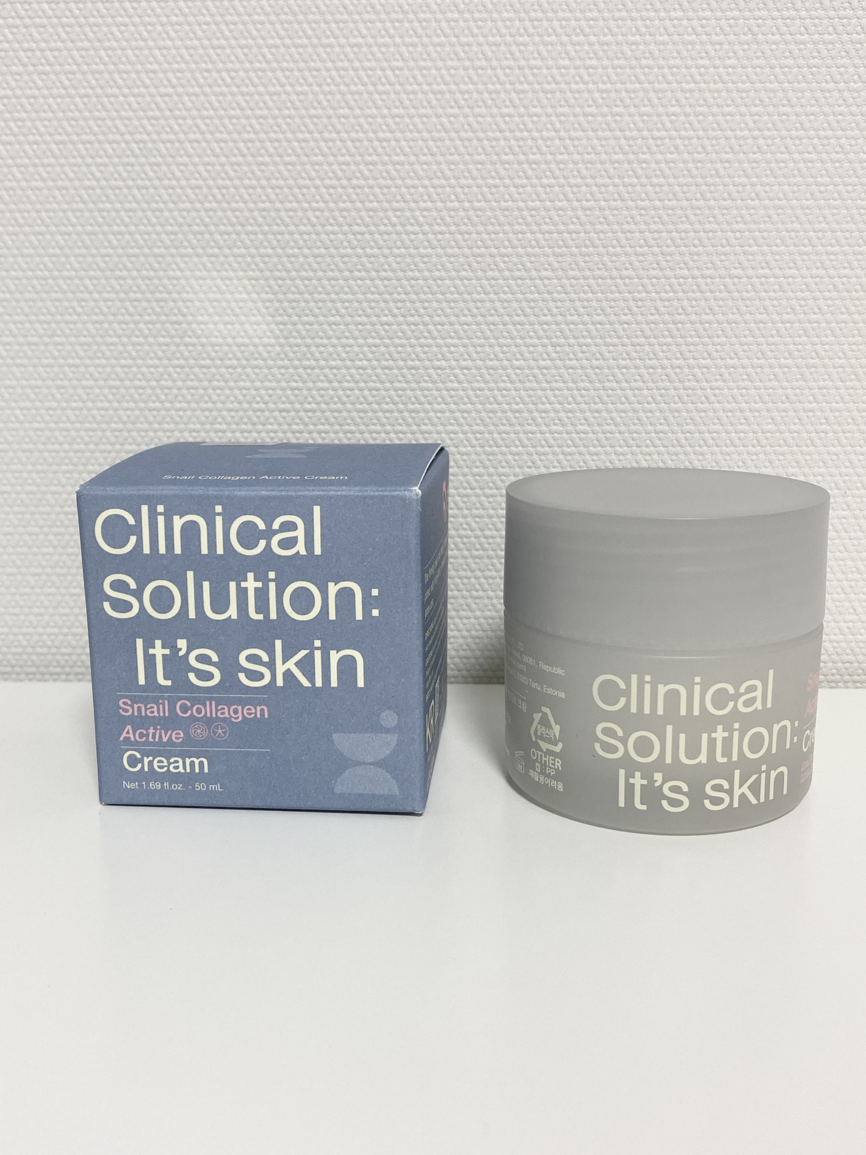 スネイルコラーゲンアクティブクリーム/It's skin/フェイスクリームを使ったクチコミ（2枚目）