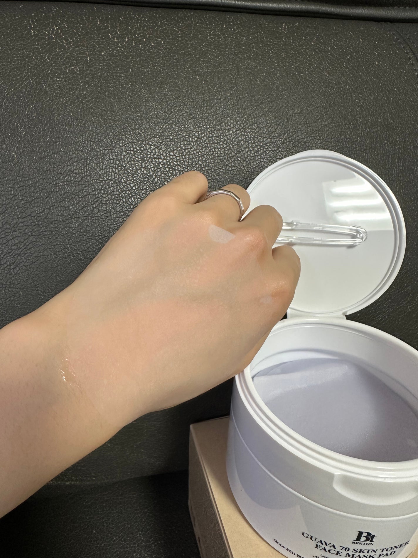 グアバ 70スキントナーパッド /BENTON/トナーパッドを使ったクチコミ(2枚目)