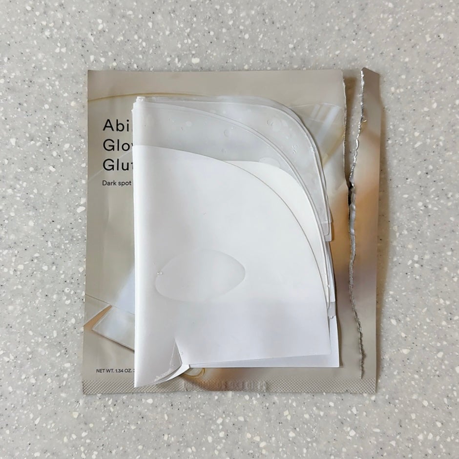 グルタチオンフィルムコラーゲンマスク/Abib /シートマスク・パックを使ったクチコミ(2枚目)