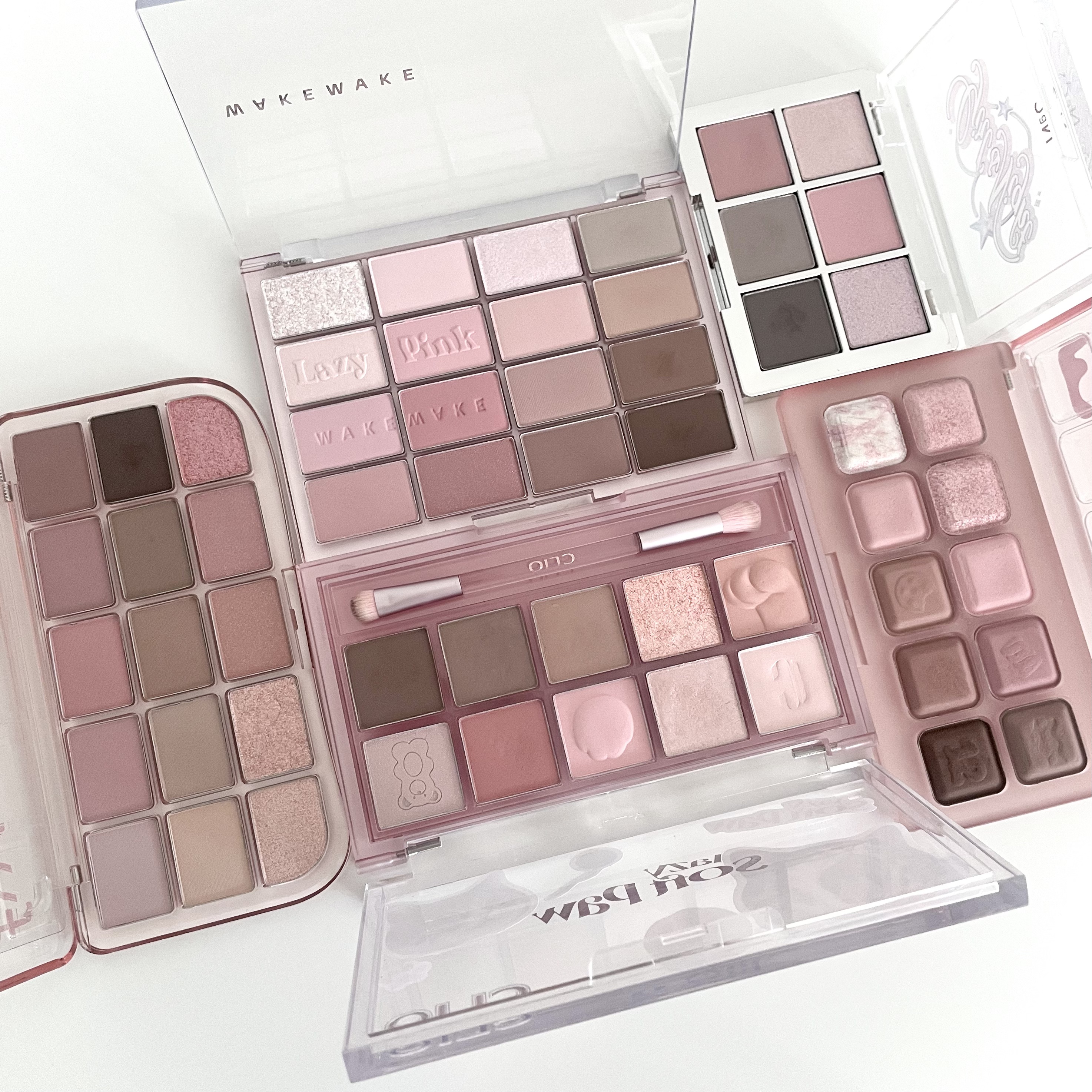 フィー モアムードアイパレット 06 モアザンローズ/fwee/アイシャドウパレットを使ったクチコミ（1枚目）