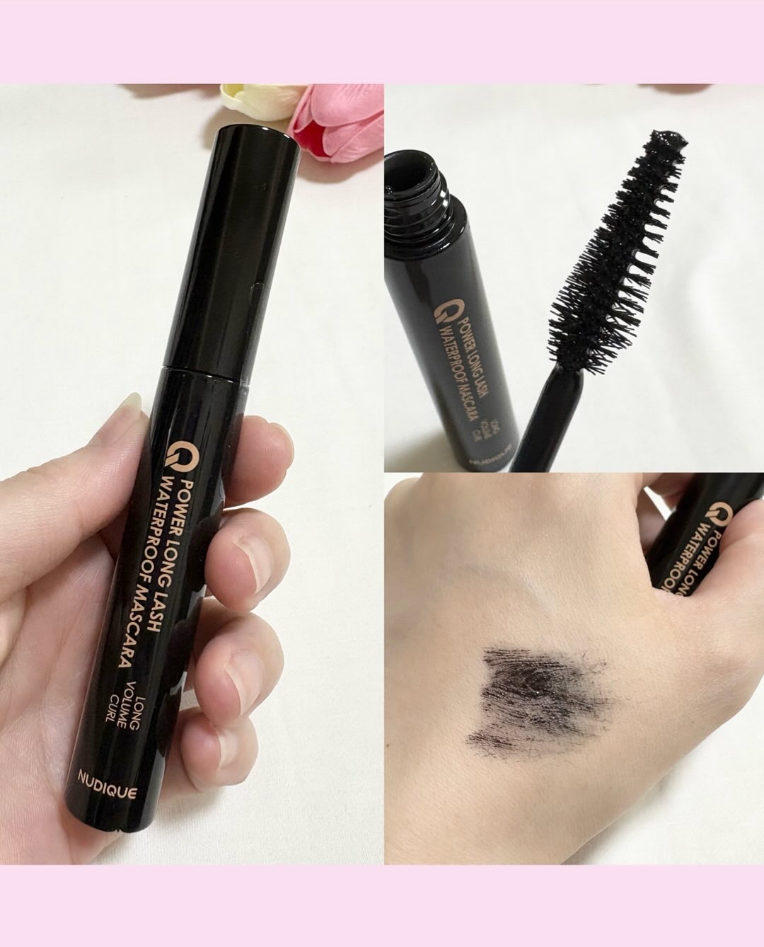 ウォータープルーフマスカラ/NUDIQUE/マスカラを使ったクチコミ（3枚目）