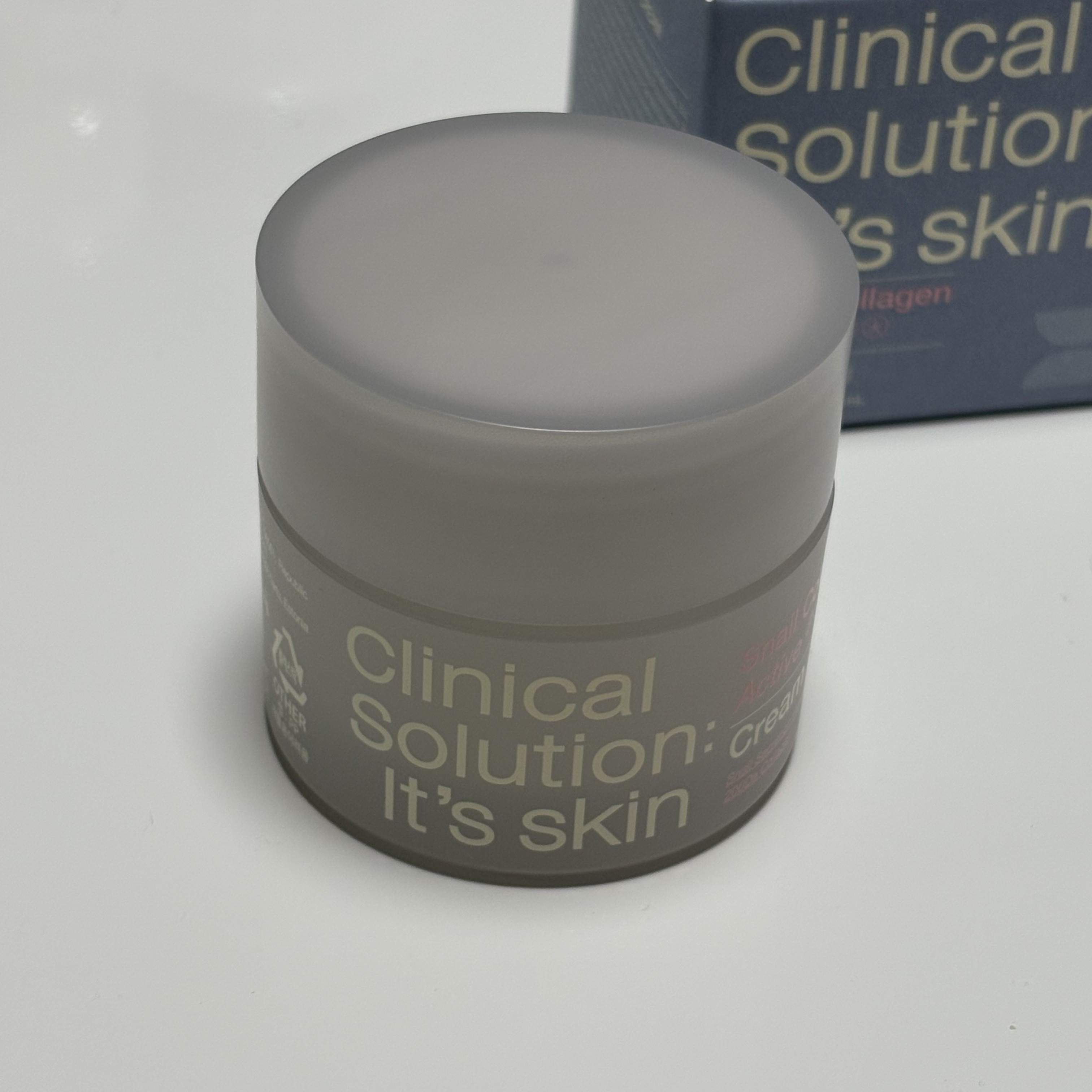 スネイルコラーゲンアクティブクリーム/It's skin/フェイスクリームを使ったクチコミ（1枚目）