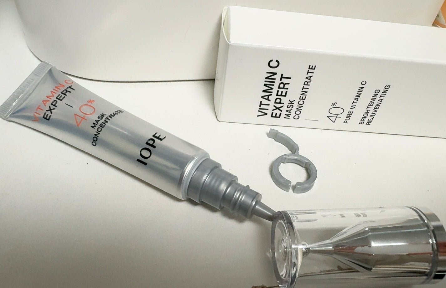 ビタミンC エキスパート40% マスクコンセントレート/IOPE/フェイスクリームを使ったクチコミ(1枚目)