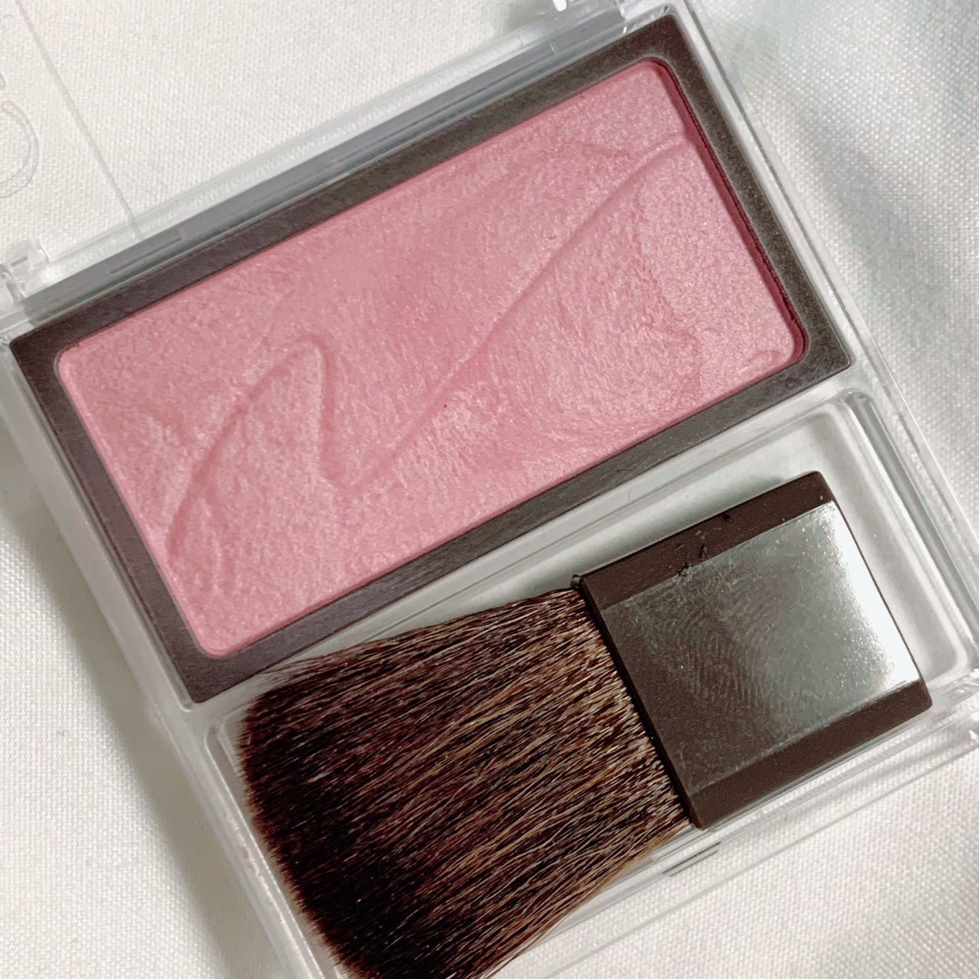 チークブラッシュ/CEZANNE/パウダーチークを使ったクチコミ(2枚目)