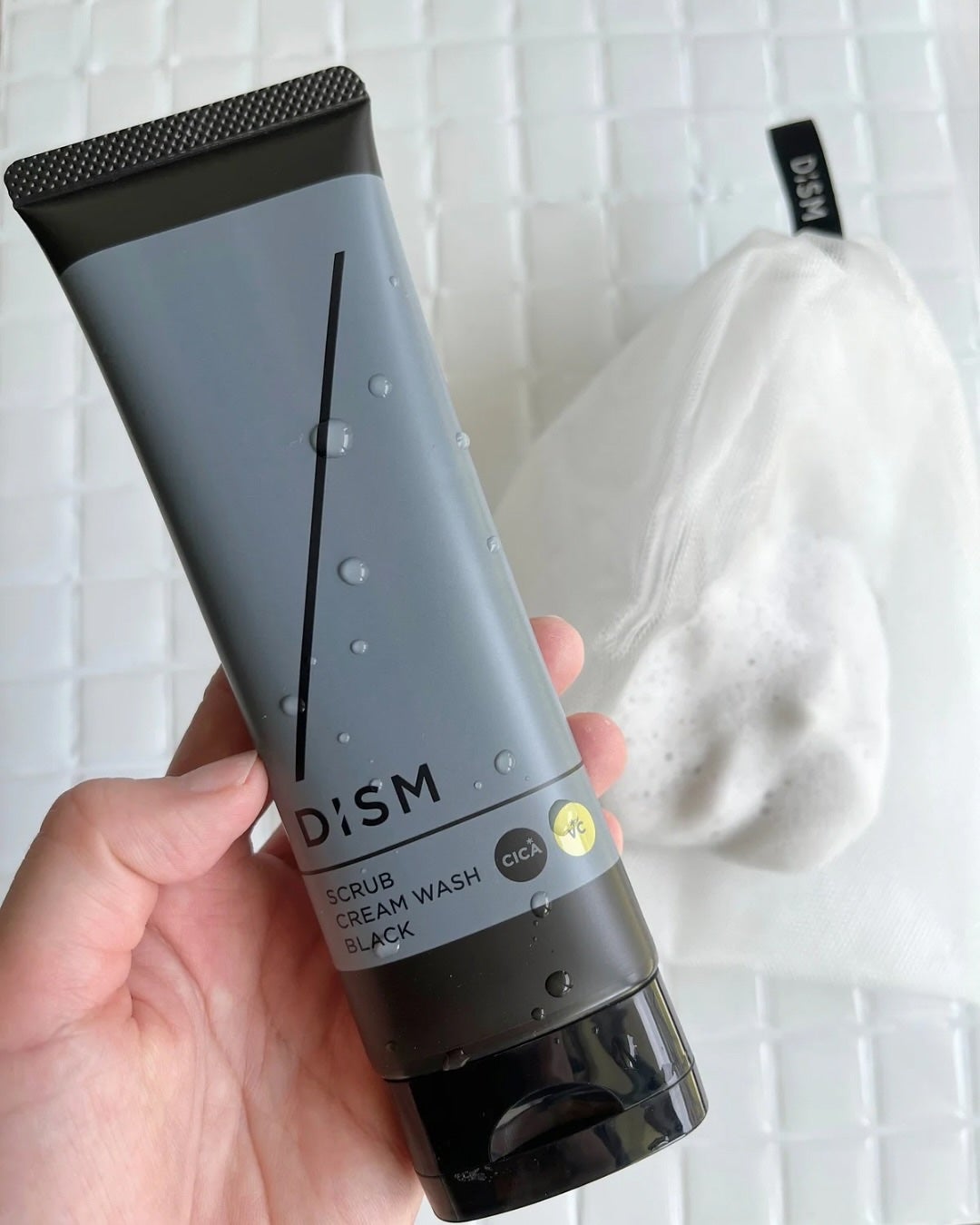 ディズム スクラブクリームウォッシュ ブラック/DISM/洗顔フォームを使ったクチコミ(1枚目)