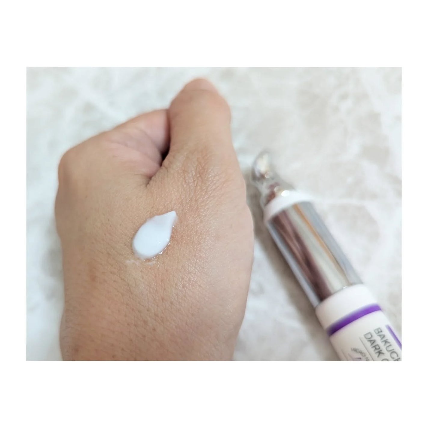 BAKUCHI NEEDLE SHOT DARK CARE AUTO EYE CREAM/LIALUSTER/アイケア・アイクリームを使ったクチコミ(3枚目)