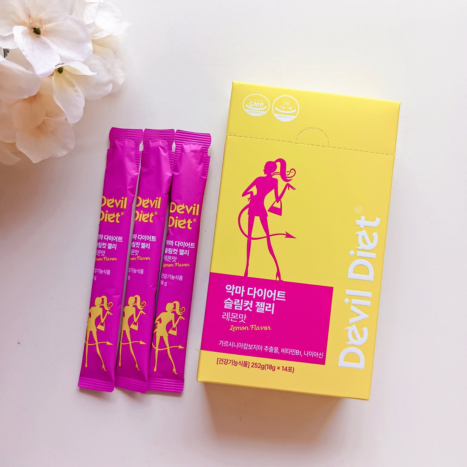 悪魔ダイエット スリムカットゼリー/ファームスビル/ゼリー飲料を使ったクチコミ（1枚目）