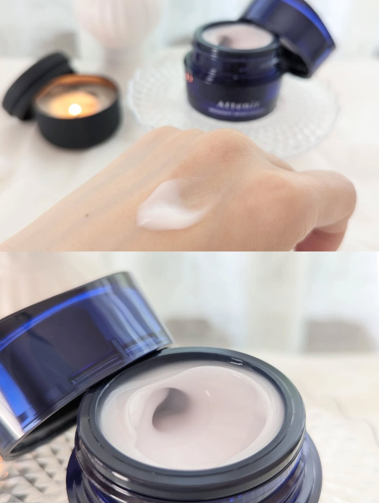 アテニア ミッドナイトモイスチャライザー/アテニア/フェイスクリームを使ったクチコミ（3枚目）