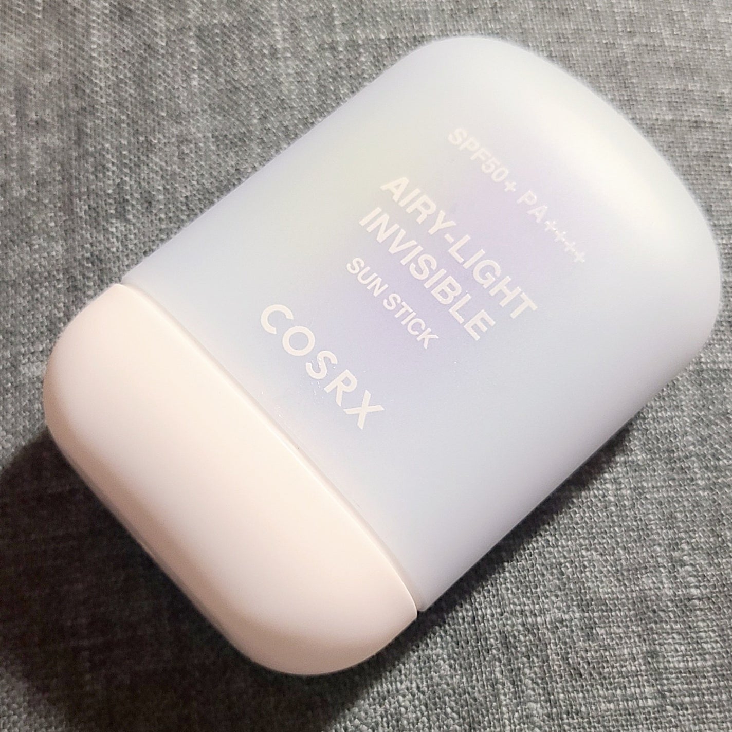 エアリーライト 透明UVスティック/COSRX/日焼け止めスティックを使ったクチコミ(5枚目)