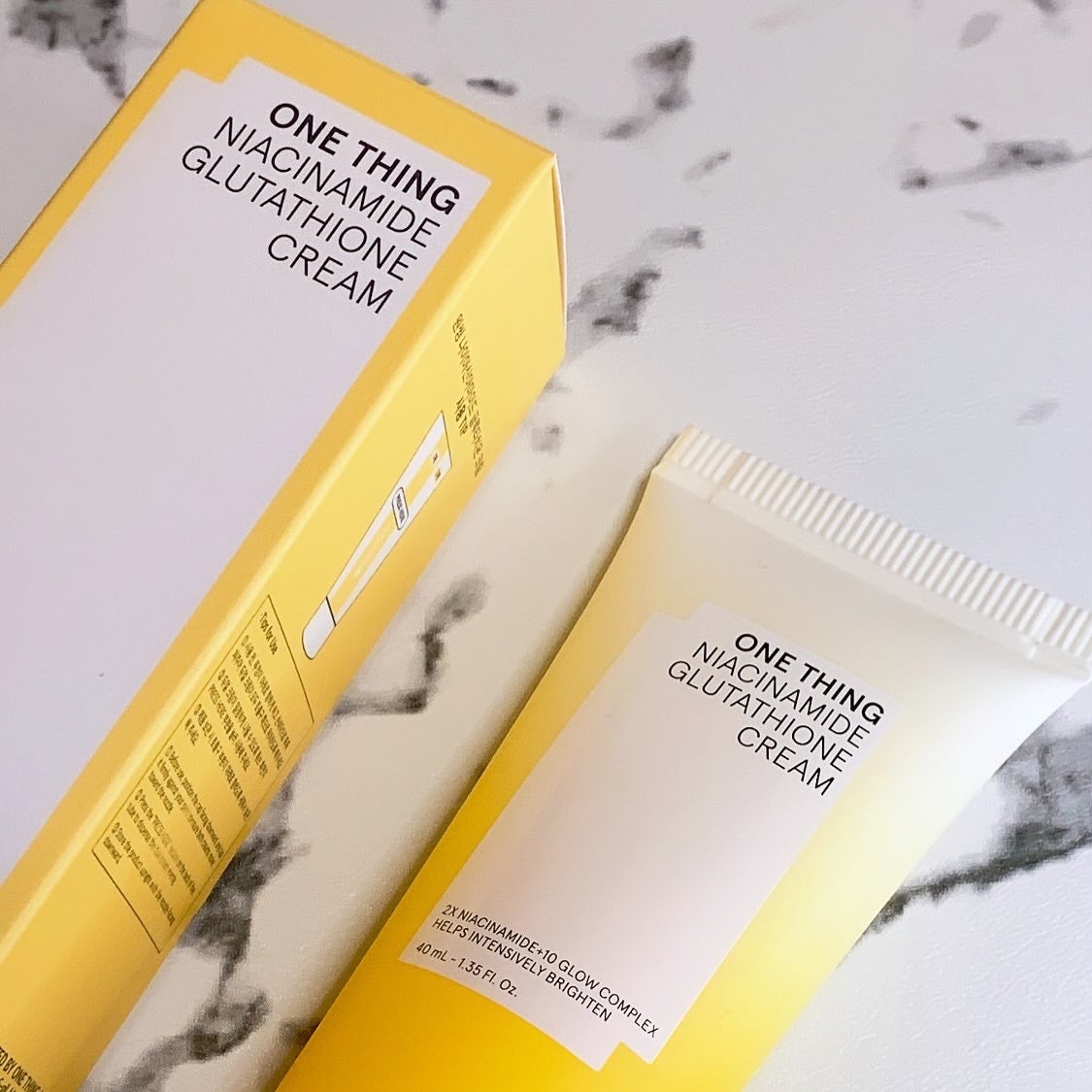 ナイアシンアミド グルタチオン クリーム/ONE THING/フェイスクリームを使ったクチコミ(5枚目)