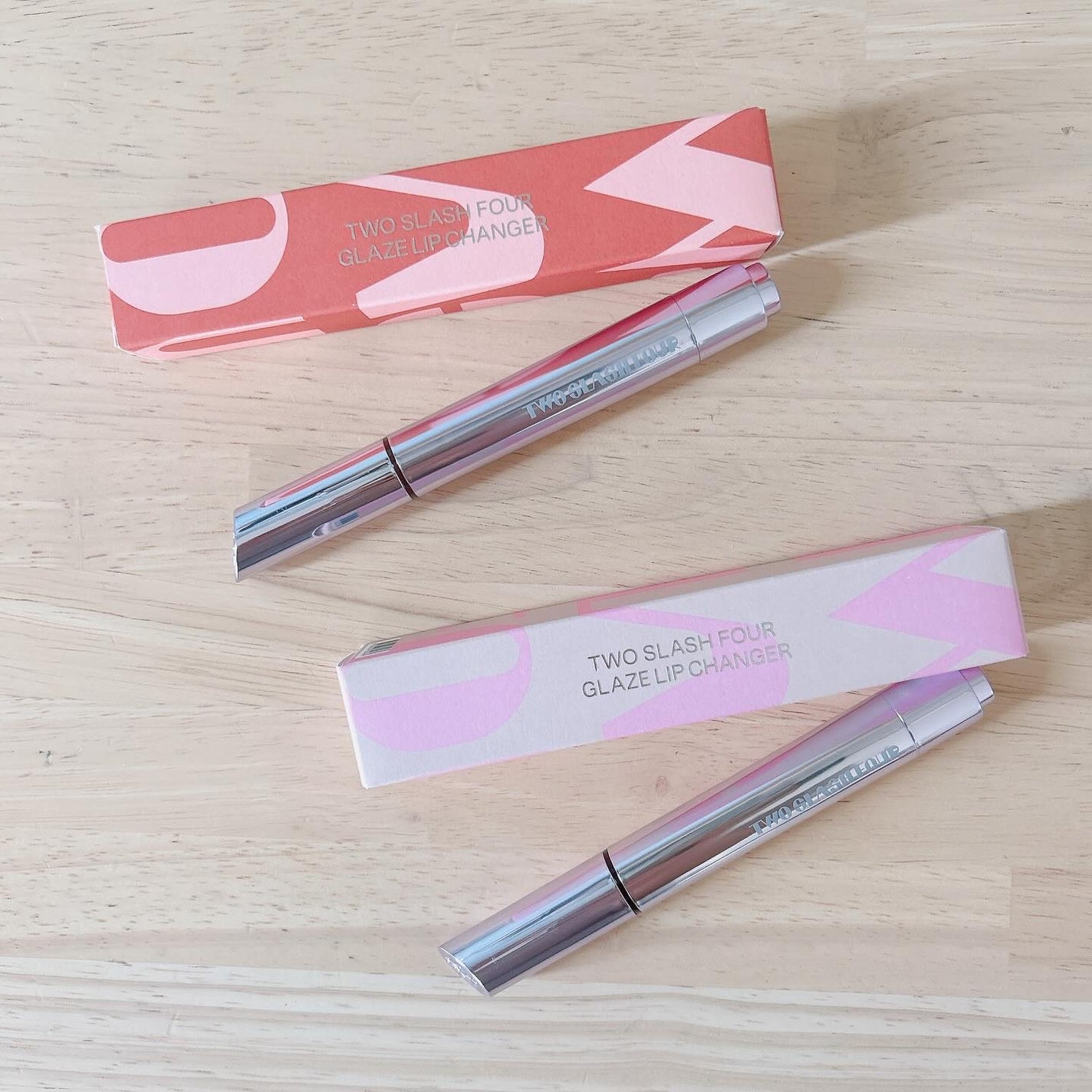 グレイズリップチェンジャー/TWO SLASH FOUR/口紅を使ったクチコミ(1枚目)