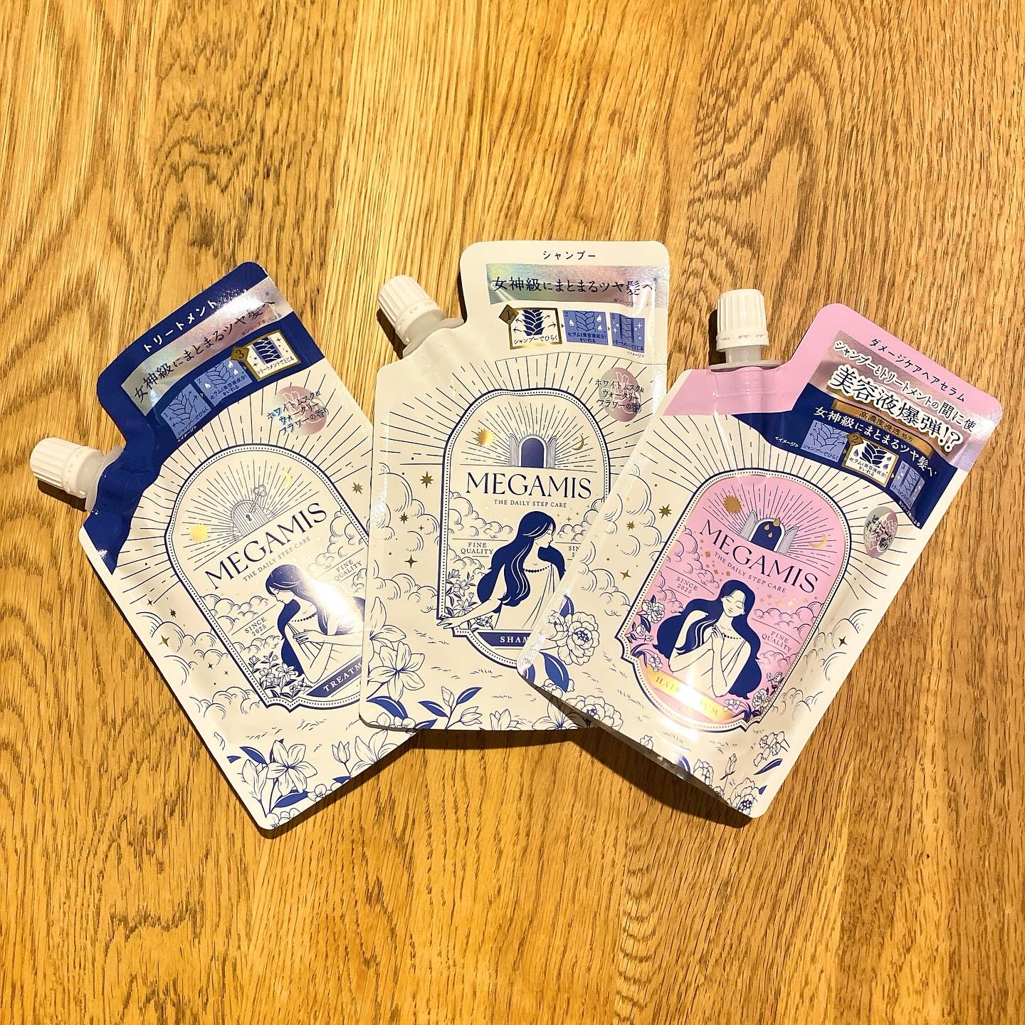 MEGAMIS ヘアセラム/MEGAMIS/洗い流すヘアトリートメントを使ったクチコミ（1枚目）