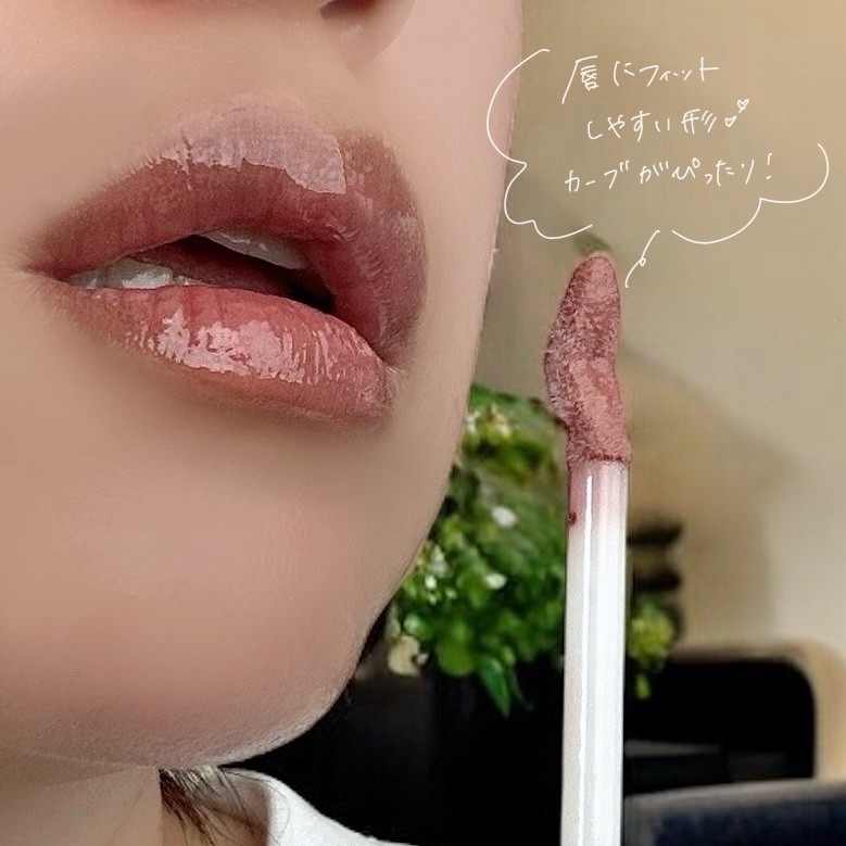 ヒアルロンリップグロウオイル/ILM/リップオイルを使ったクチコミ（3枚目）