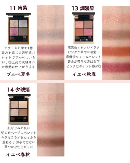 シグニチャー カラー アイズ/SUQQU/アイシャドウパレットを使ったクチコミ(7枚目)