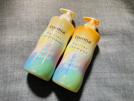 エッセンシャルプレミアム バリアシャンプー・コンディショナー スパークルモイスト/エッセンシャル/市販シャンプーを使ったクチコミ(1枚目)