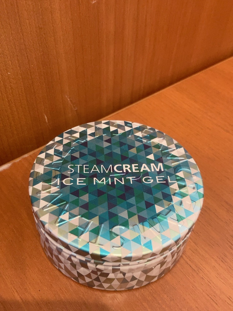 スチームクリーム アイスミント ジェル/STEAMCREAM/ボディローションを使ったクチコミ（2枚目）