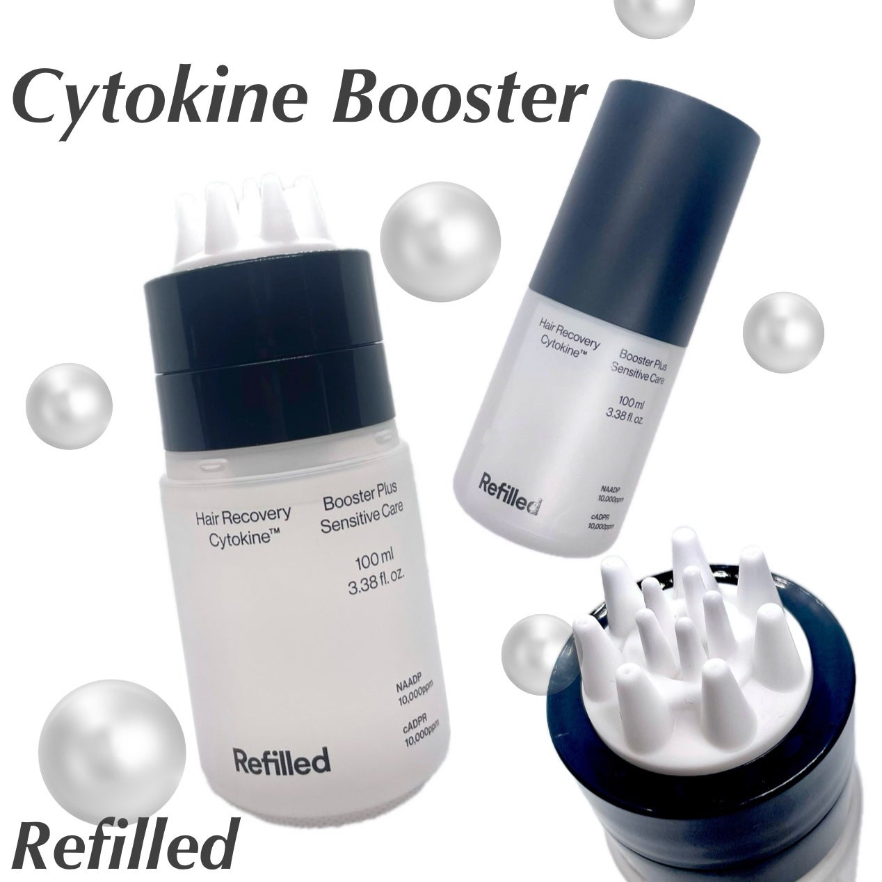 サイトカイン ブースター/Refilled/頭皮ローションを使ったクチコミ(1枚目)