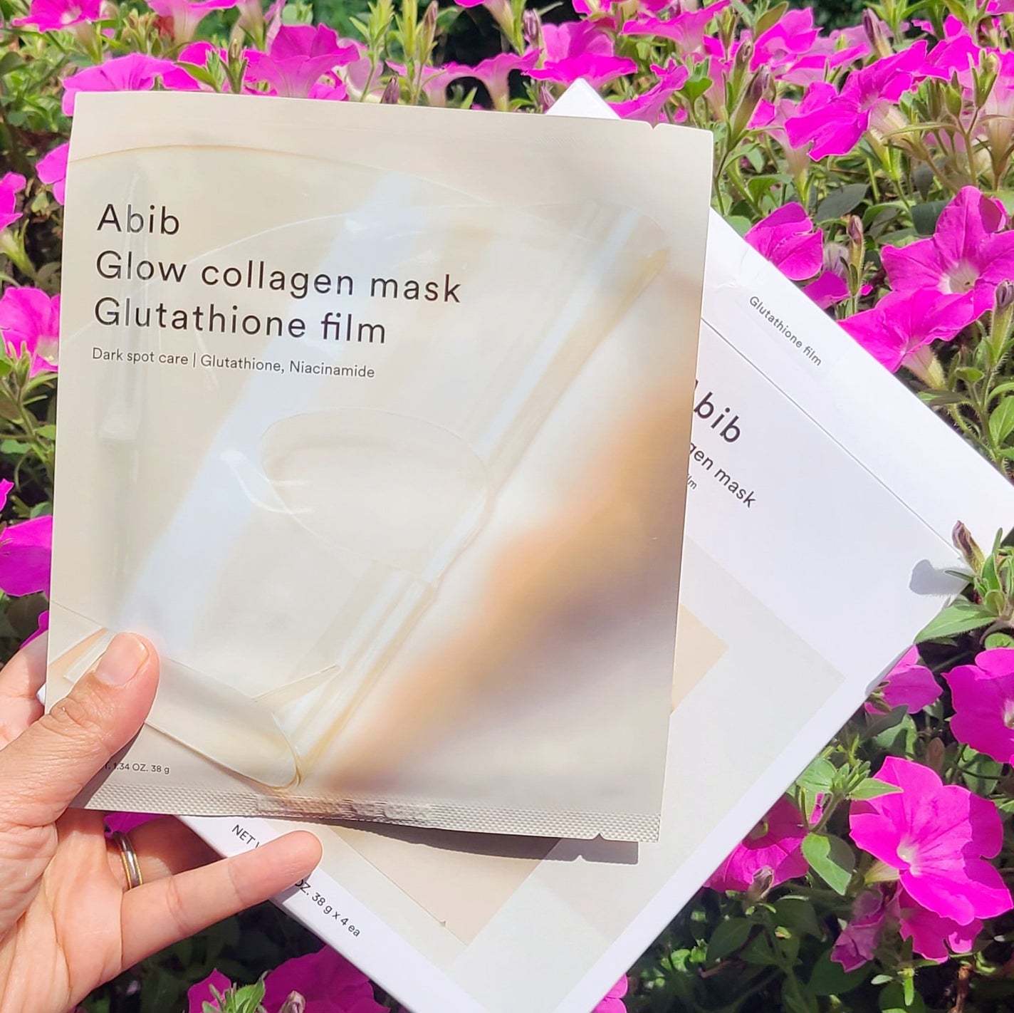 グルタチオンフィルムコラーゲンマスク/Abib /シートマスク・パックを使ったクチコミ(1枚目)