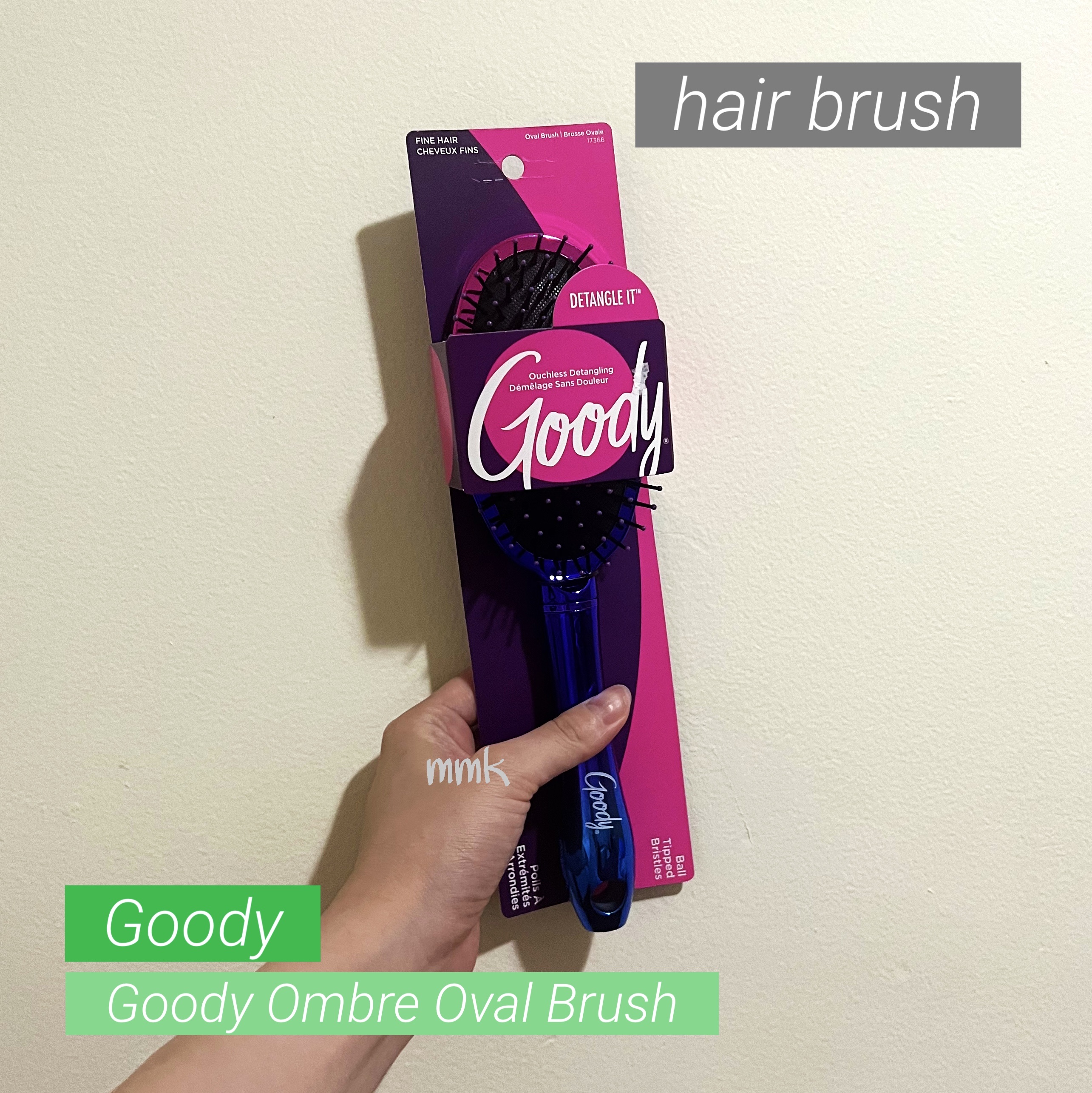Goody Ombre Oval Brush/goody/ヘアブラシを使ったクチコミ（1枚目）