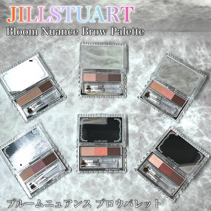 ジルスチュアート ブルームニュアンスブロウパレット 06 maple red bloom/JILL STUART/パウダーアイブロウの画像