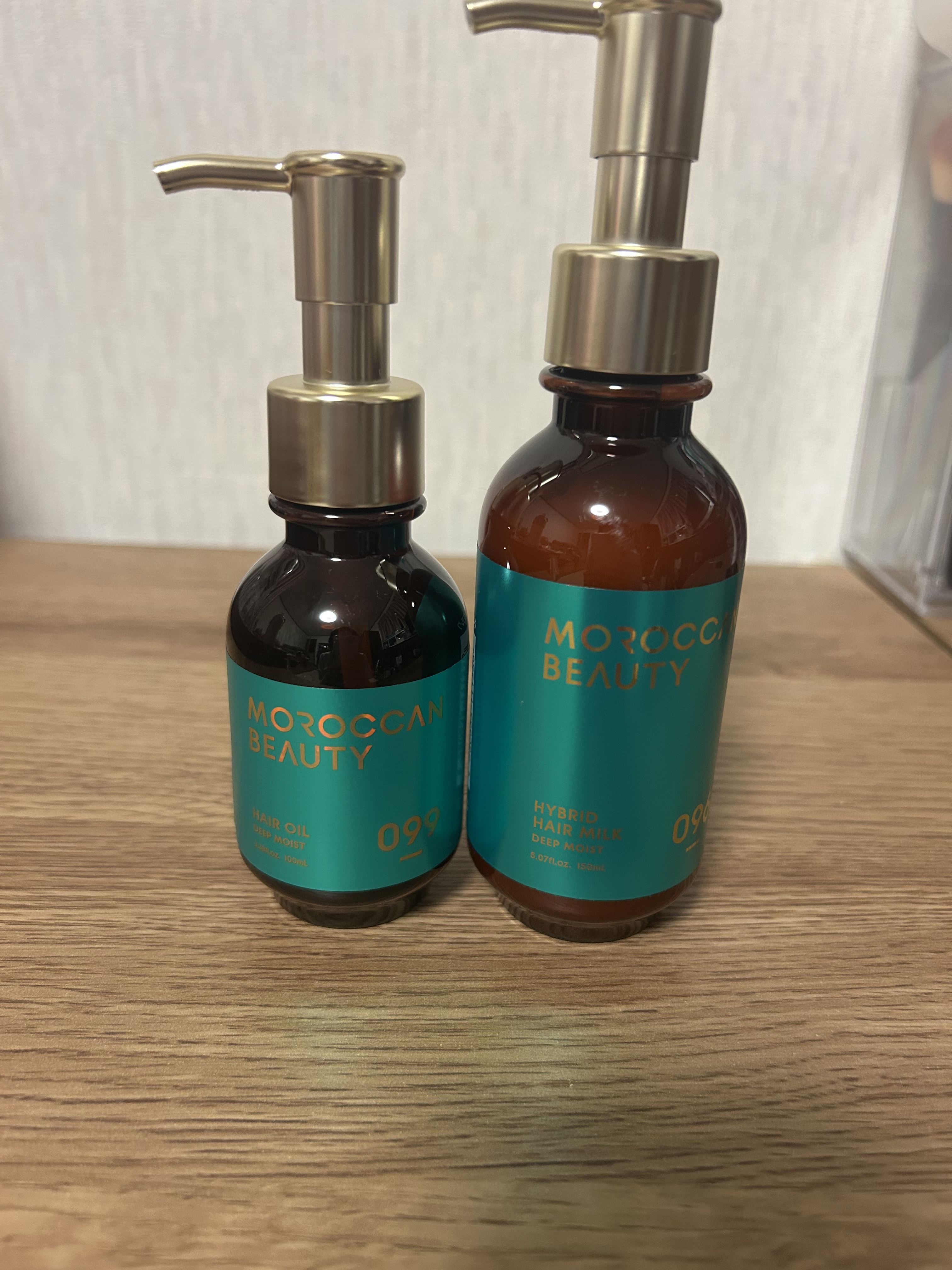 モロッカンビューティ ディープモイスト ハイブリッド ヘアミルク/モロッカンビューティ/ヘアミルクを使ったクチコミ（1枚目）