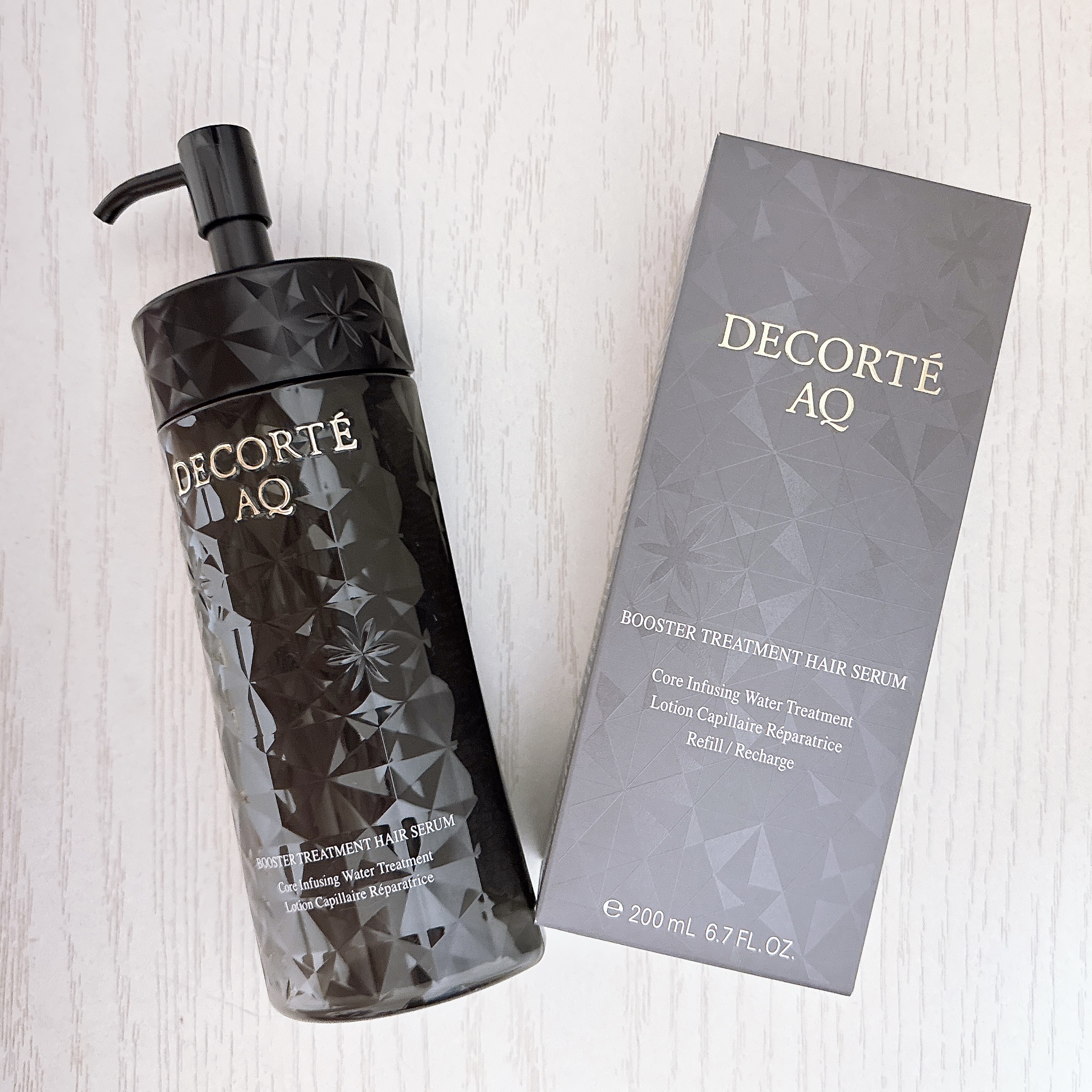 ＡＱ ブースティング トリートメント ヘアセラム/DECORTÉ/洗い流すヘアトリートメントを使ったクチコミ（2枚目）