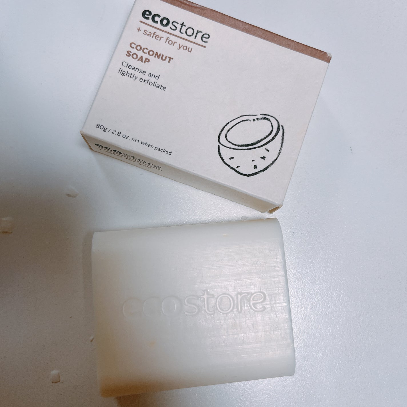 ココナッツソープ/ecostore/ボディ石鹸を使ったクチコミ(1枚目)