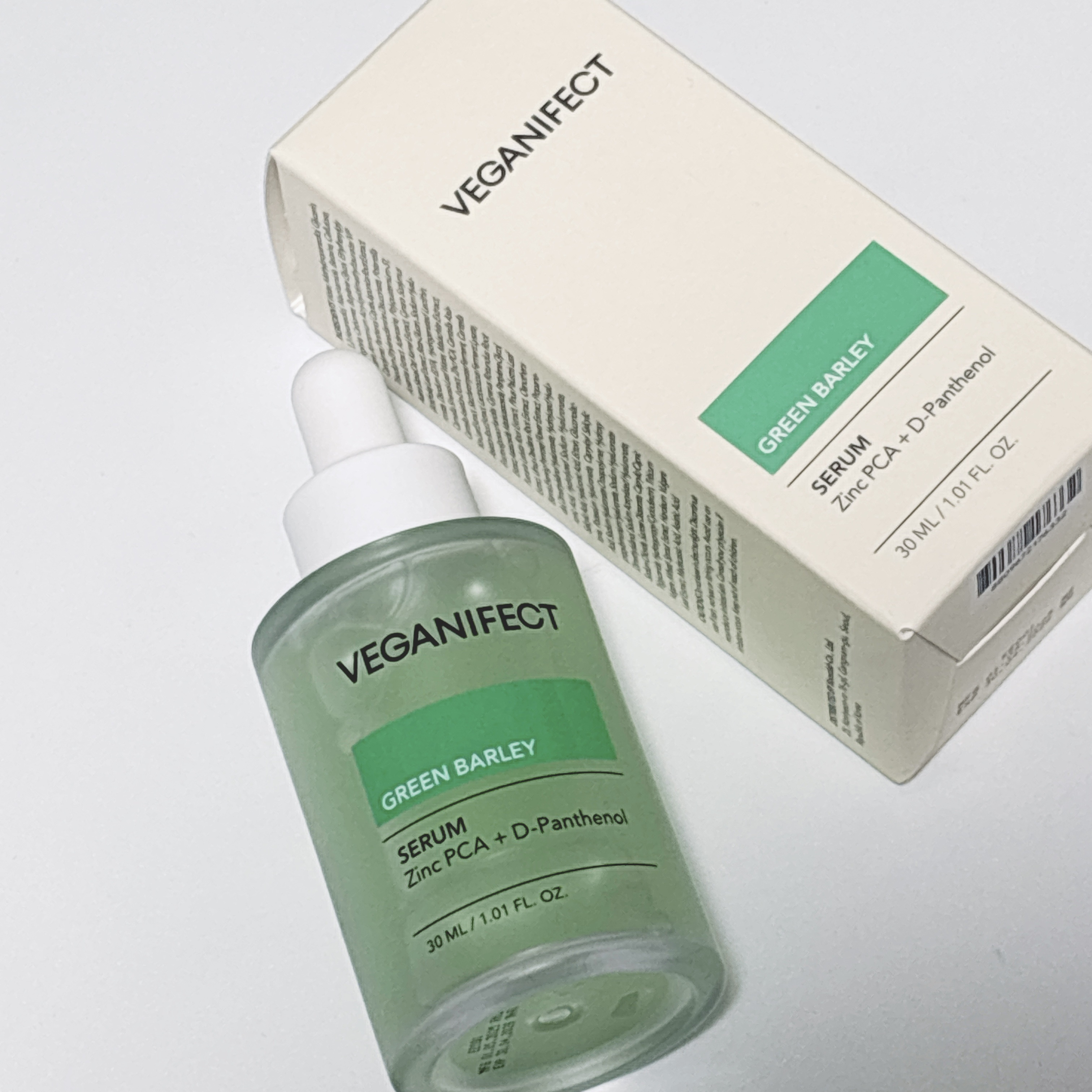 青麦ジンクセラム/Veganifect/美容液を使ったクチコミ（1枚目）