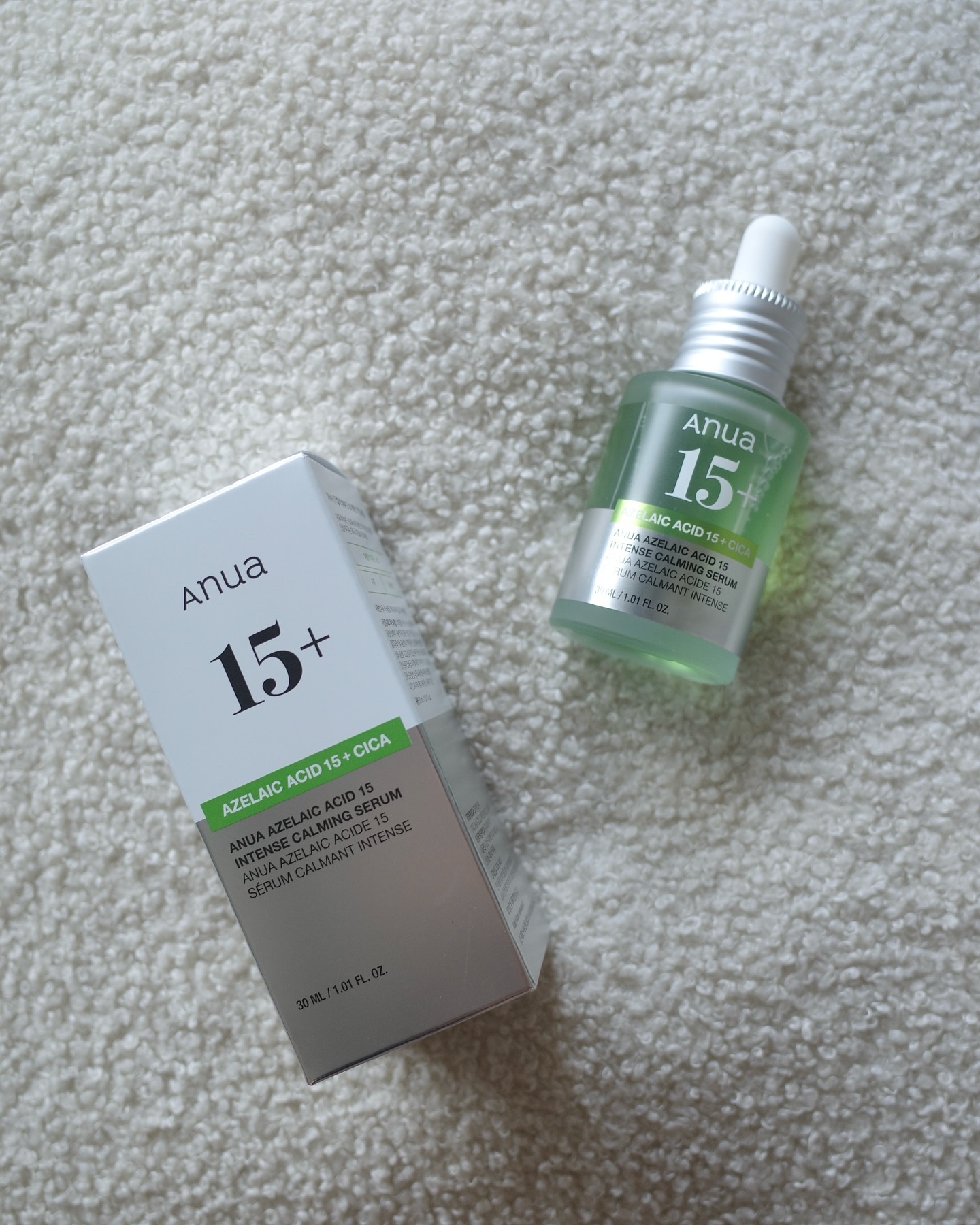 肌トラブルが起きそうな時に使える @anua.jp アゼライン酸15 インテンスカーミングセラムをいただきました💚

気になってた赤みや毛穴にアプローチしてくれる美容液で、アゼライン酸×CICAで肌トラブルをいち早く鎮静してくれる☝🏾☀