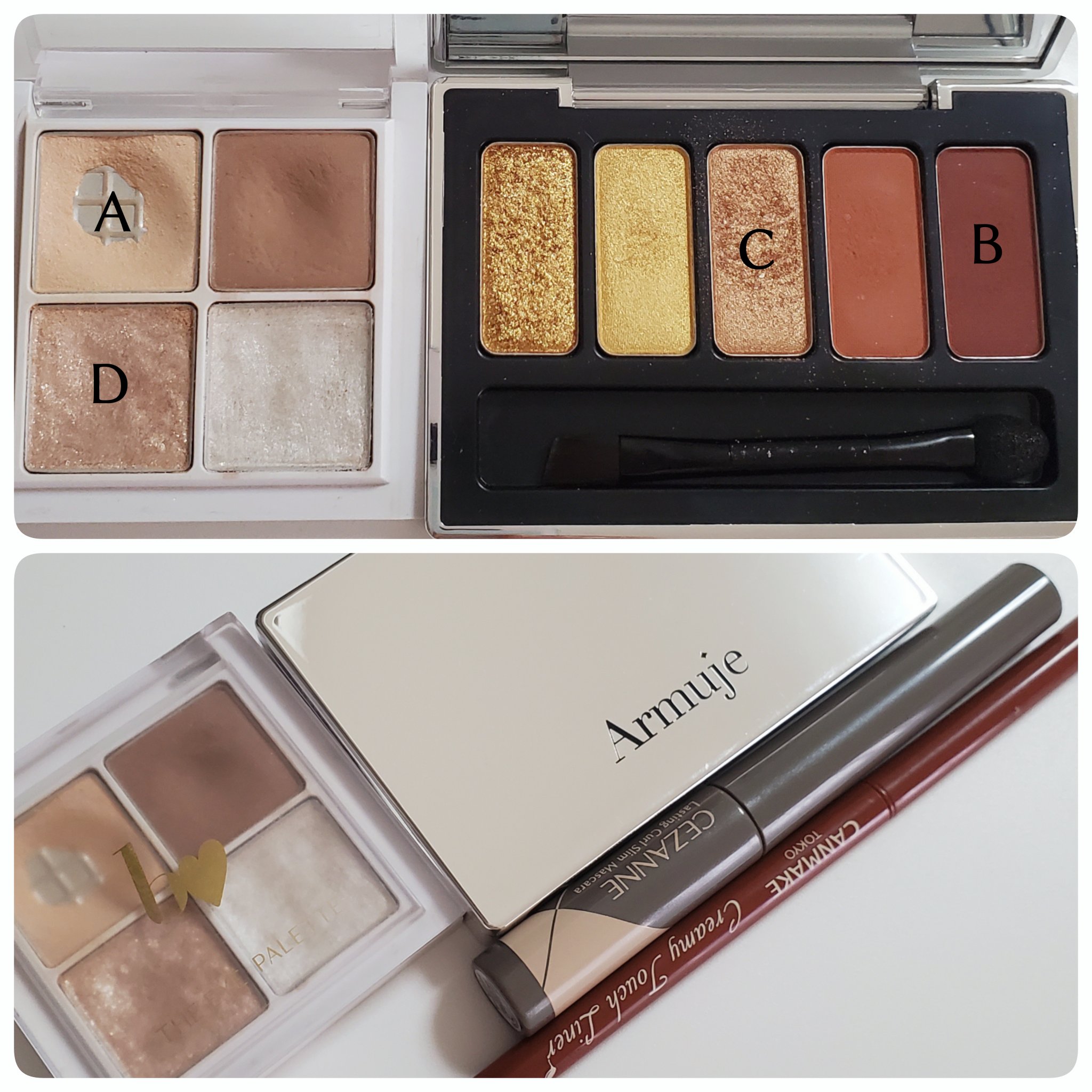 ジュエルアイカラーコレクション/Armuje/アイシャドウパレットを使ったクチコミ（2枚目）