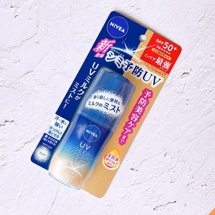 ニベアUV ディーププロテクト&ケア ミルクミスト/ニベア/日焼け止めミスト・スプレーを使ったクチコミ(1枚目)