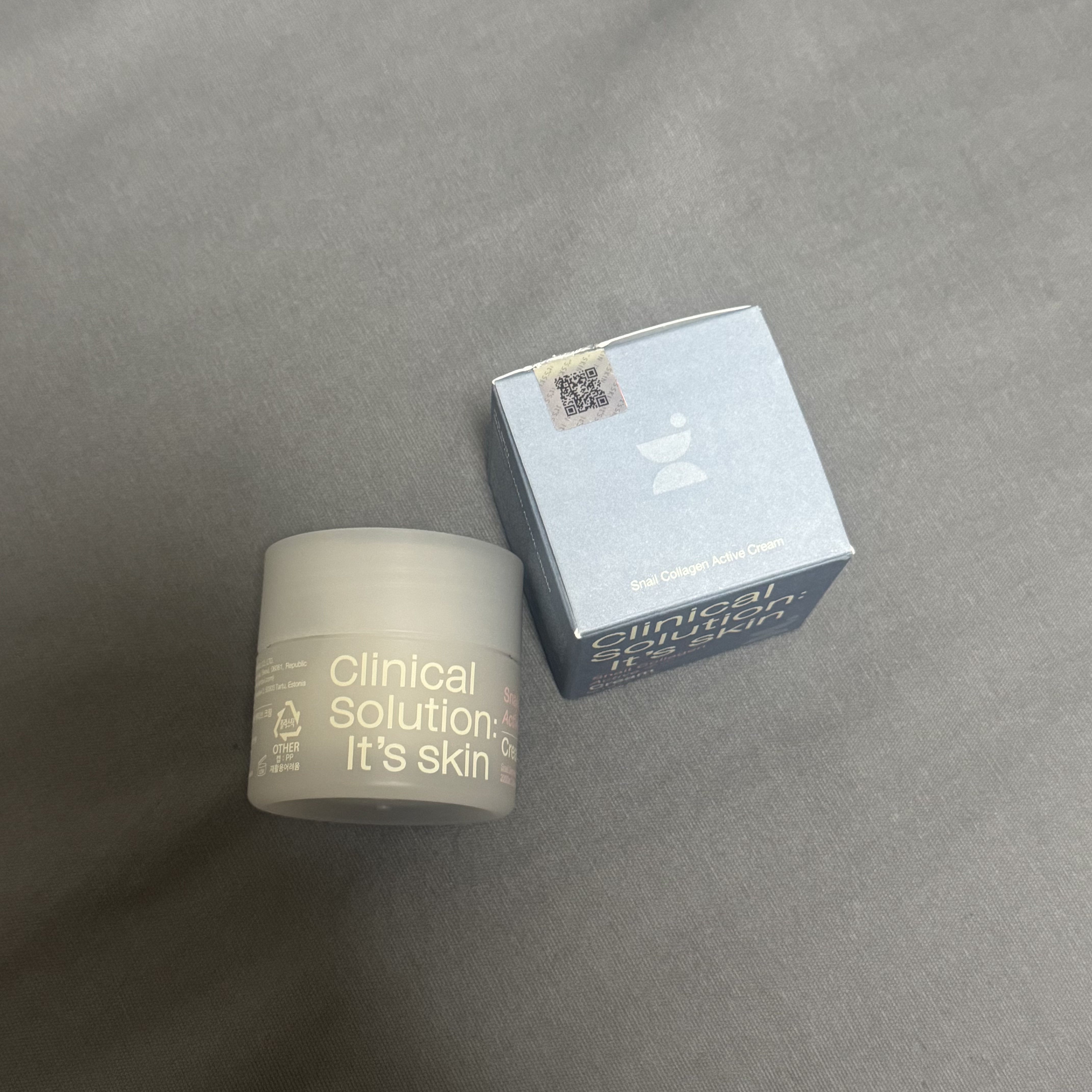 スネイルコラーゲンアクティブクリーム/It's skin/フェイスクリームを使ったクチコミ（1枚目）