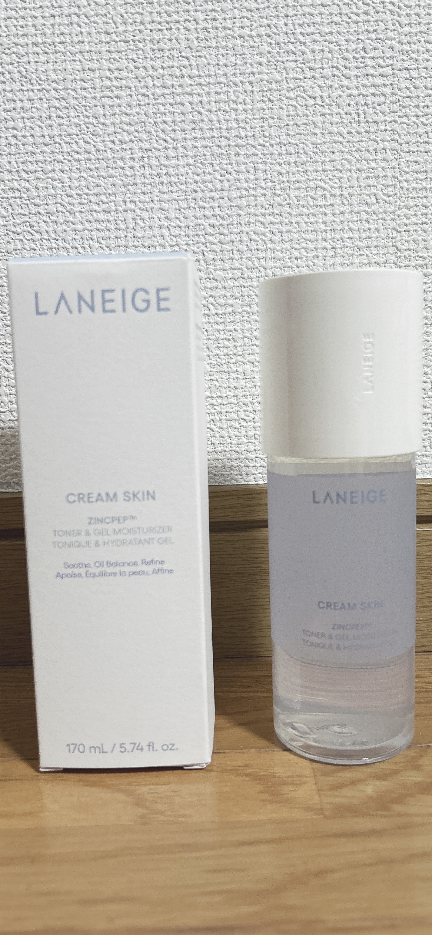 ジェルクリームスキン ローション/LANEIGE/化粧水を使ったクチコミ（1枚目）