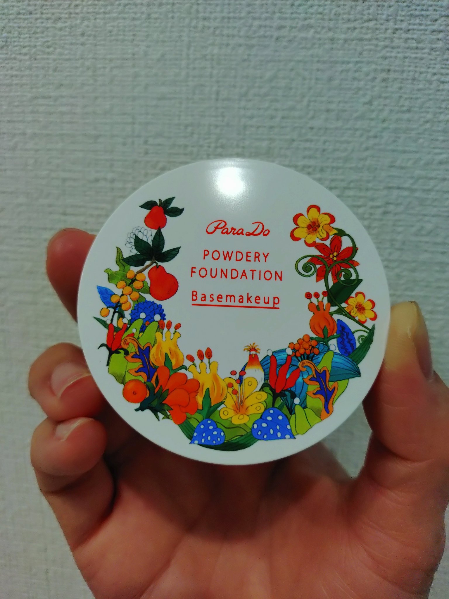 パウダリィファンデーション ex/パラドゥ/パウダーファンデーションを使ったクチコミ（3枚目）