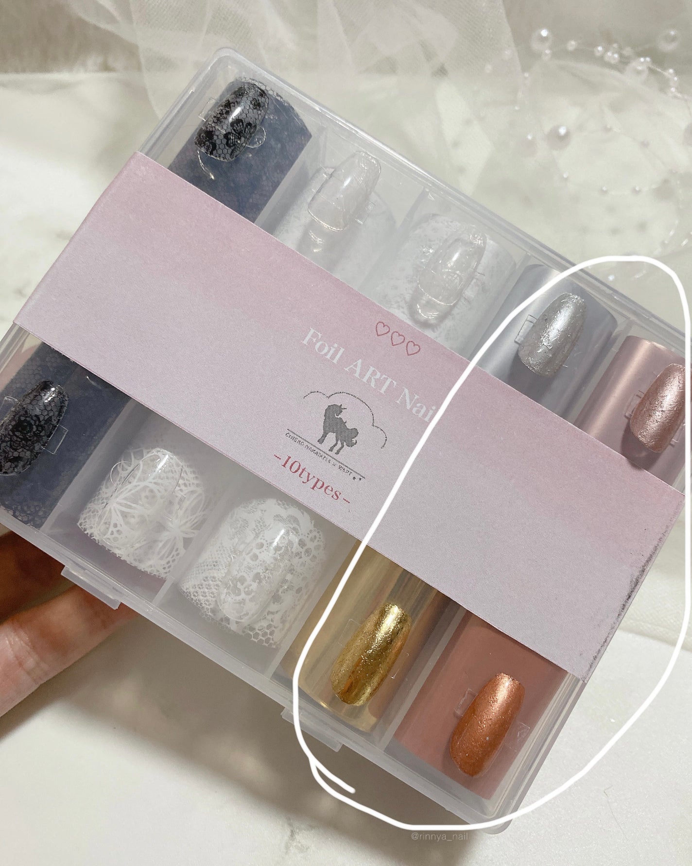 Foil ART Nail/WSPT JAPAN/ネイル用品を使ったクチコミ(2枚目)