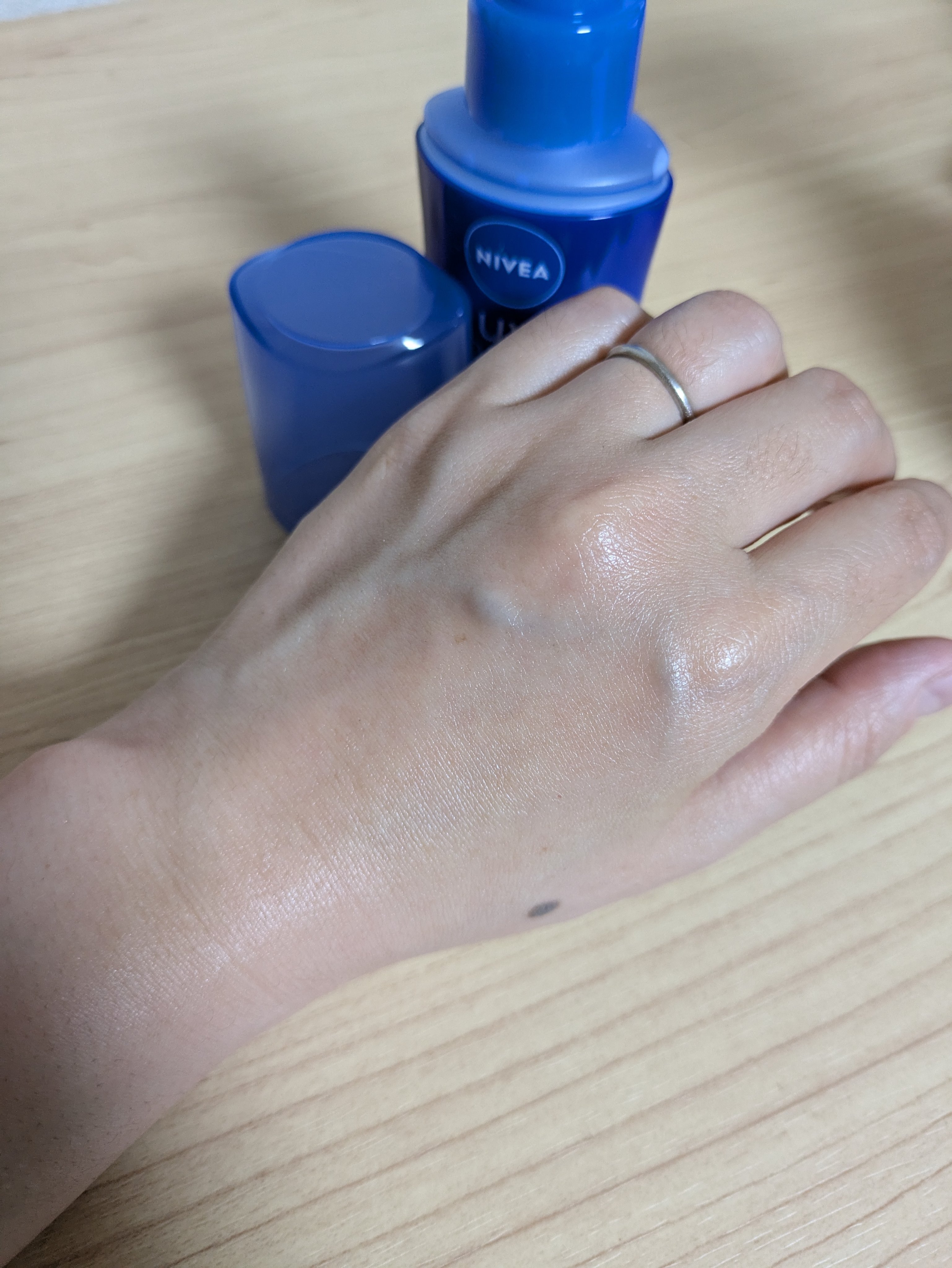 ニベアUV ディーププロテクト＆ケア ミルクミスト/ニベア/日焼け止めミスト・スプレーを使ったクチコミ（3枚目）